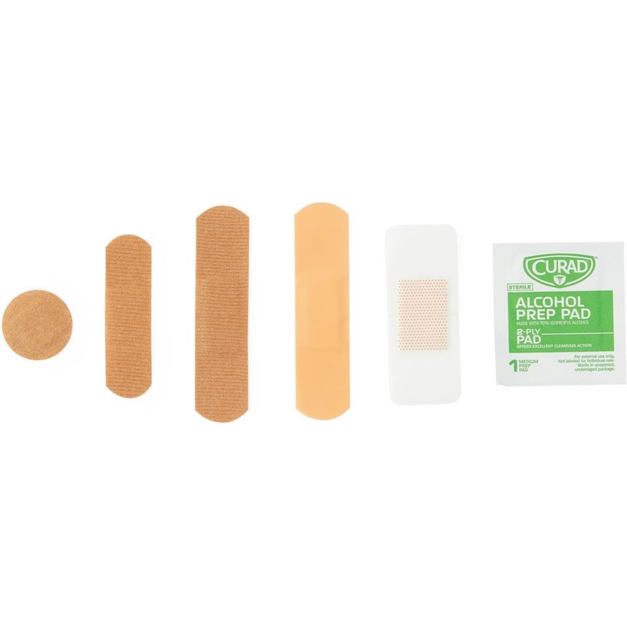 Curad First Aid Portable Packs, CURFAK01, Case of 48