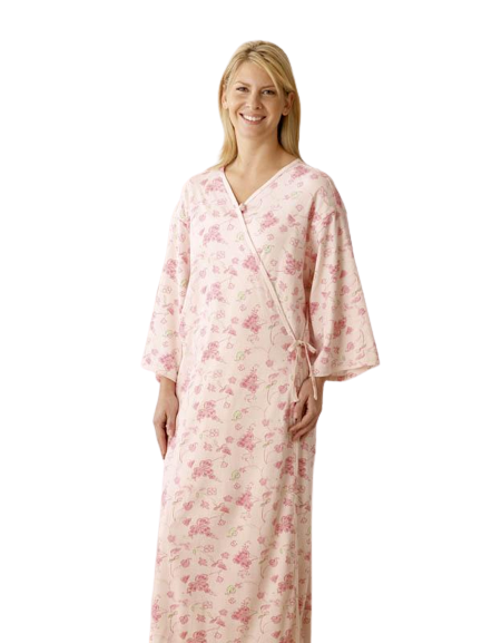 Medline Feels Like Home Knit Gown, MDTPG8RFOHFL, 1 Dozen