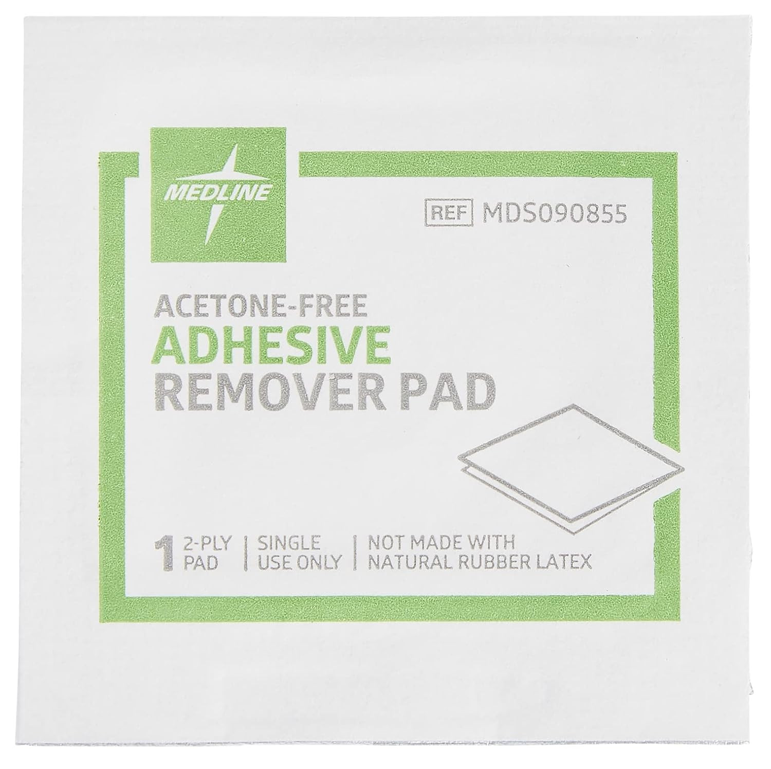 Medline Acetone-Free Adhesive Remover Pads