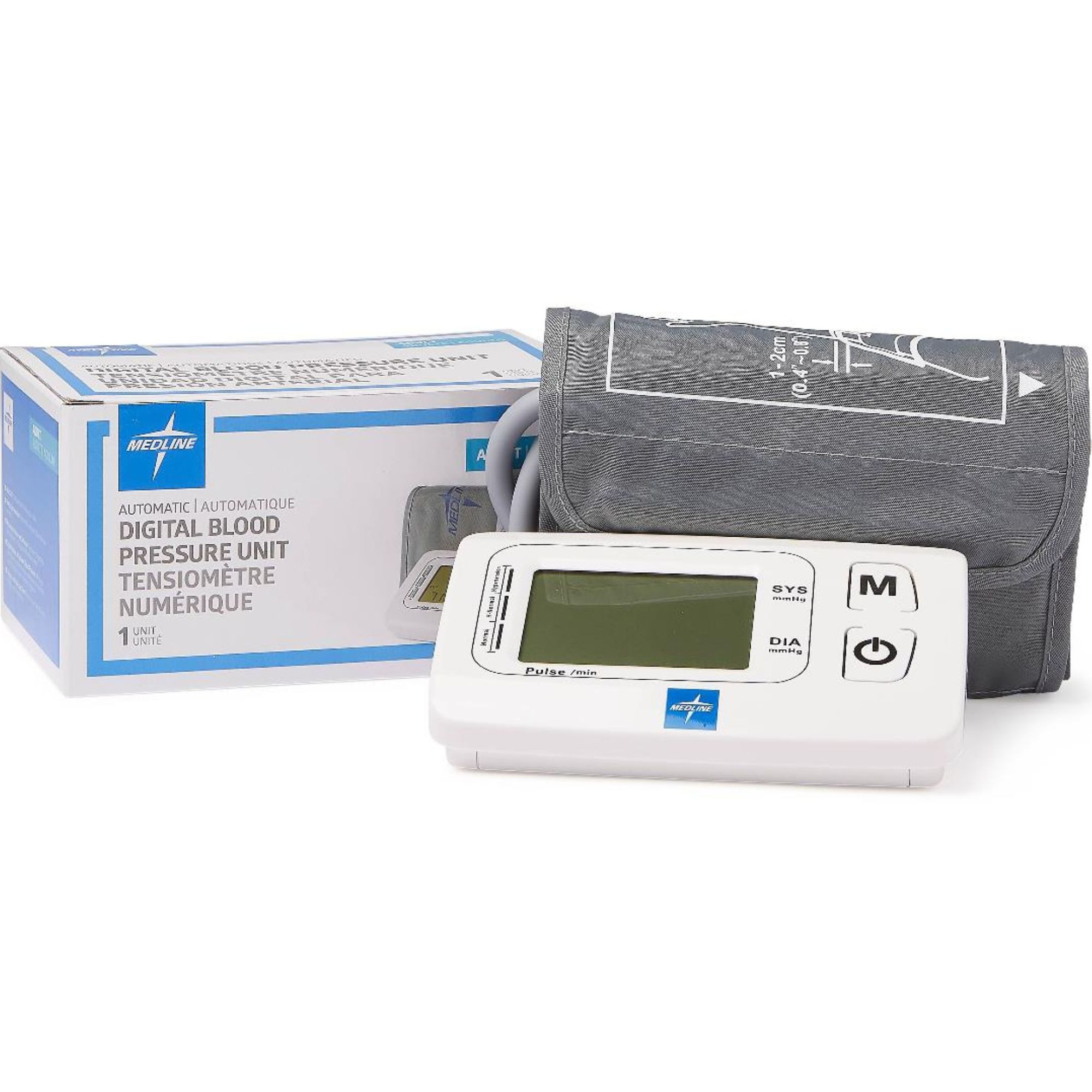 Medline Automatic Digital Blood Pressure Monitor, MDS1001, 1 Each