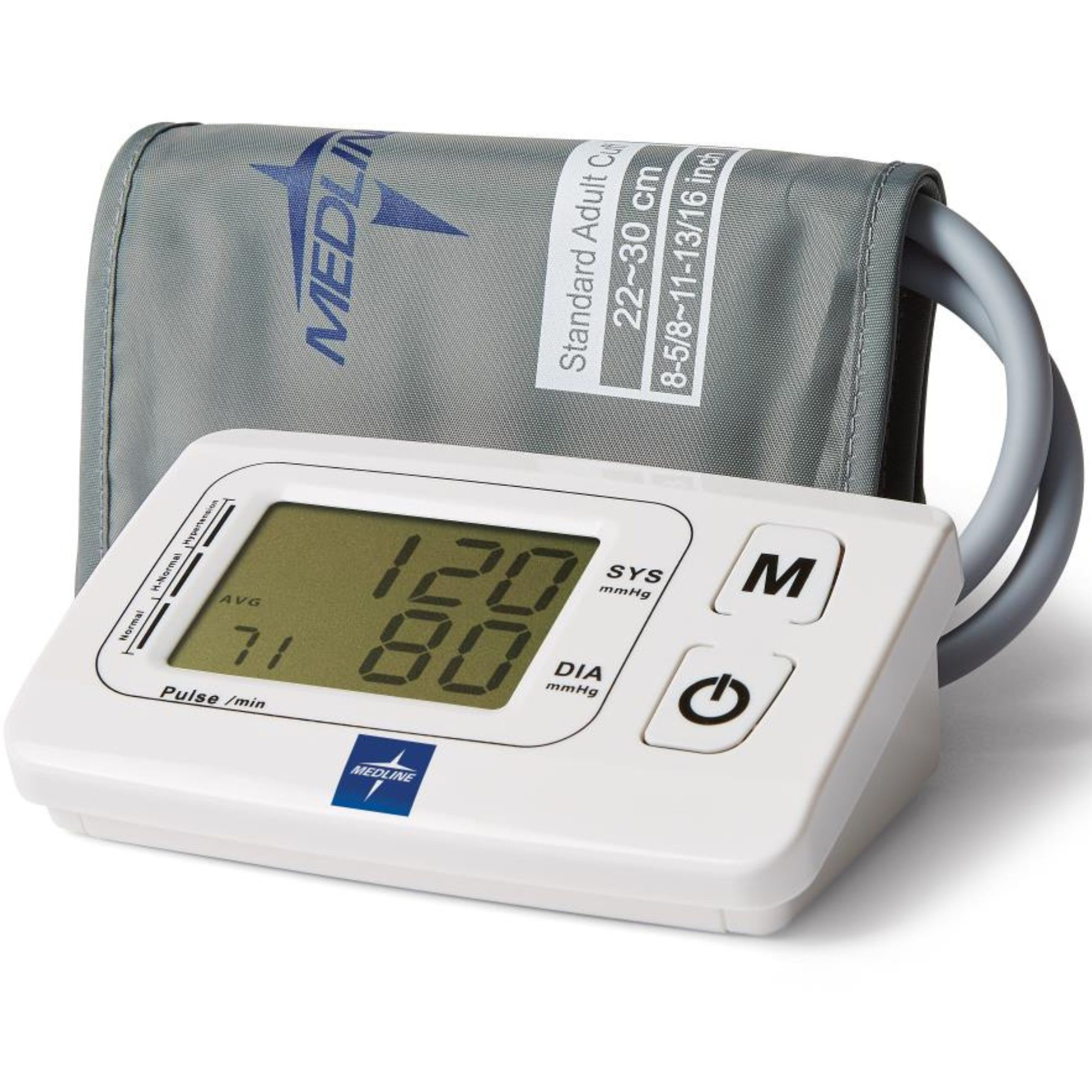 Medline Automatic Digital Blood Pressure Monitor, MDS1001, 1 Each