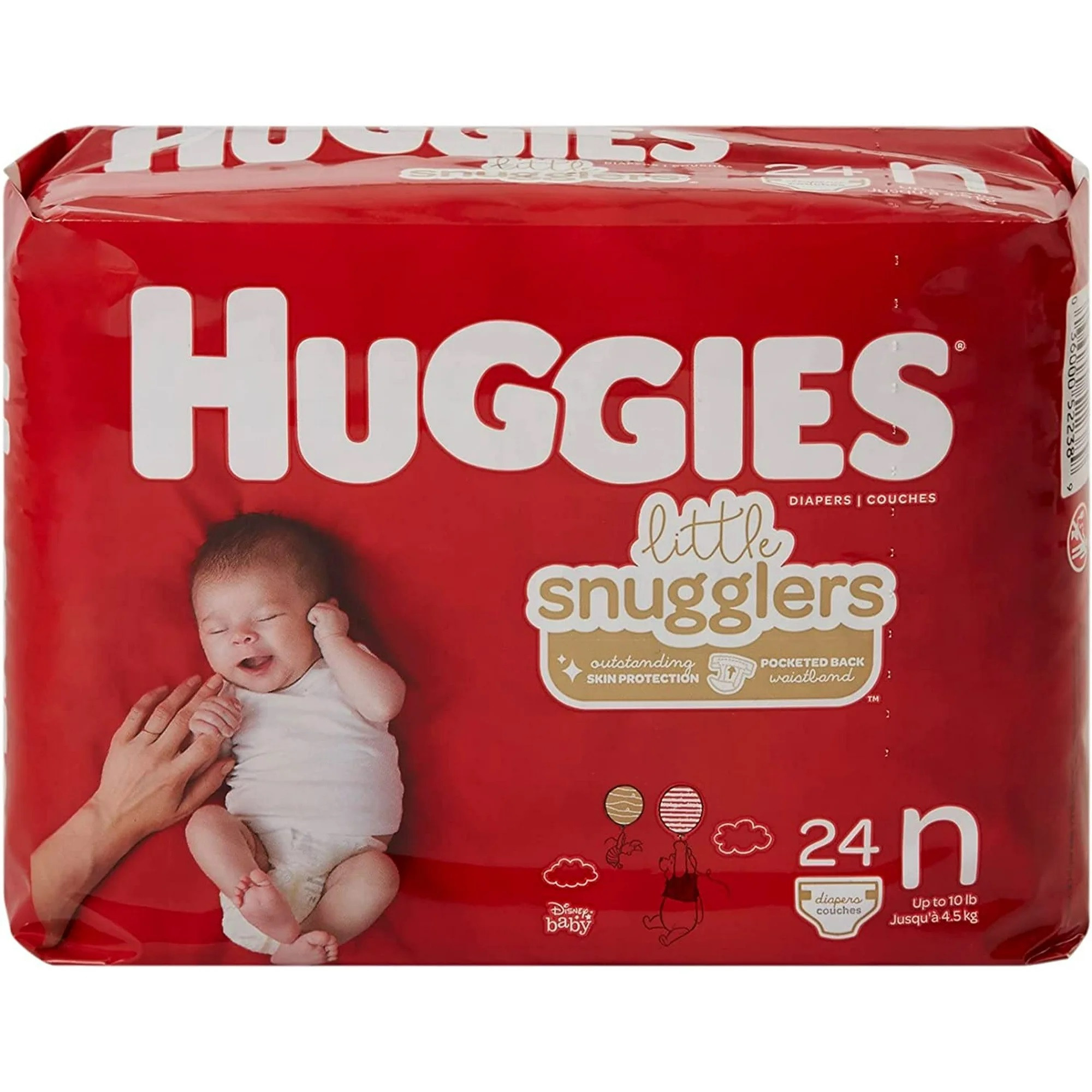 Huggies Little Snugglers Baby Diapers with Tabs, Moderate Absorbency