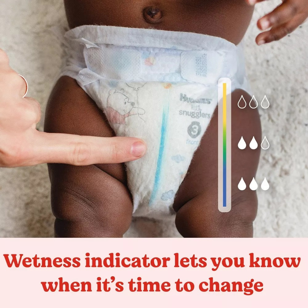 Huggies Little Snugglers Baby Diapers with Tabs, Moderate Absorbency