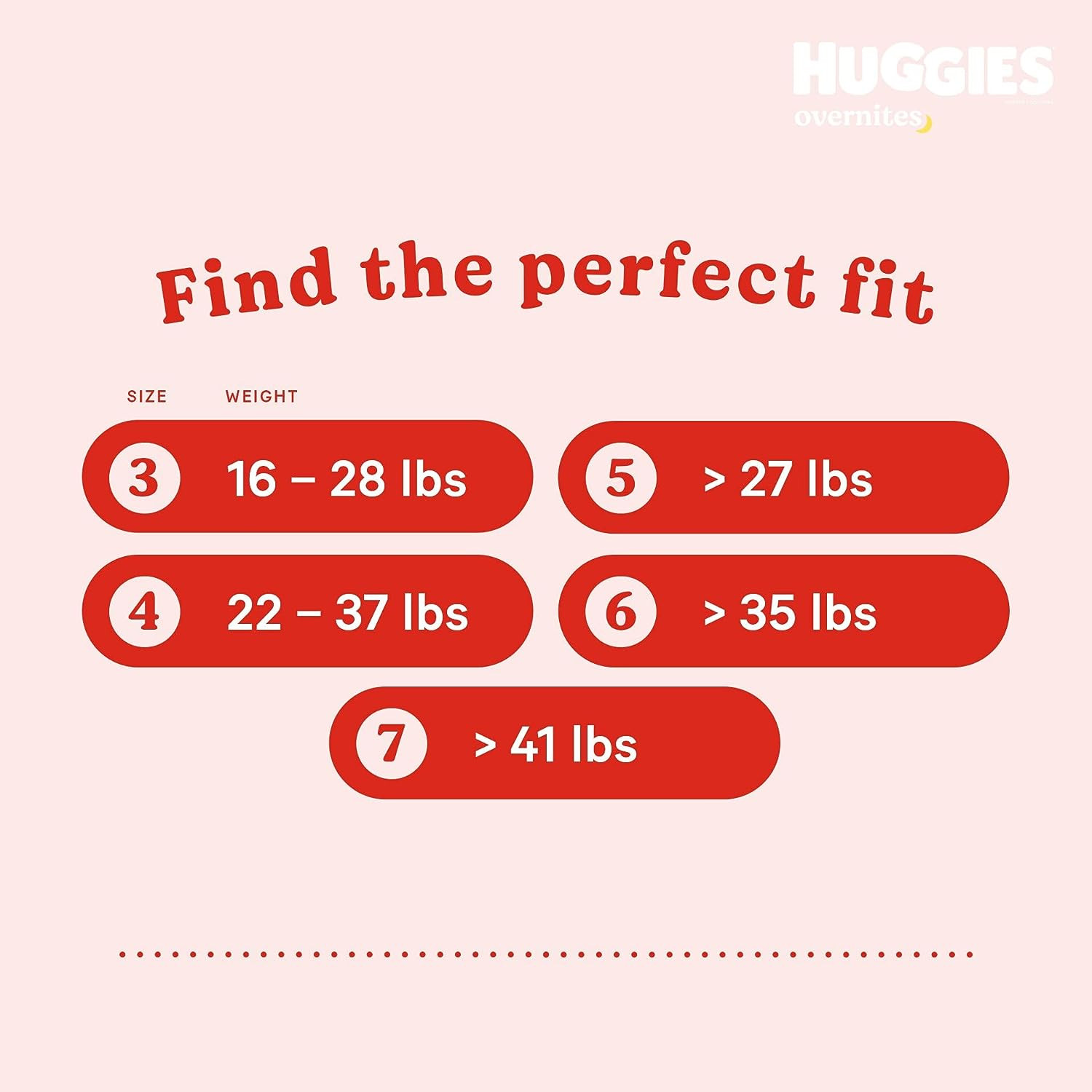 Huggies Overnites Baby Diapers with Tabs, Heavy Absorbency