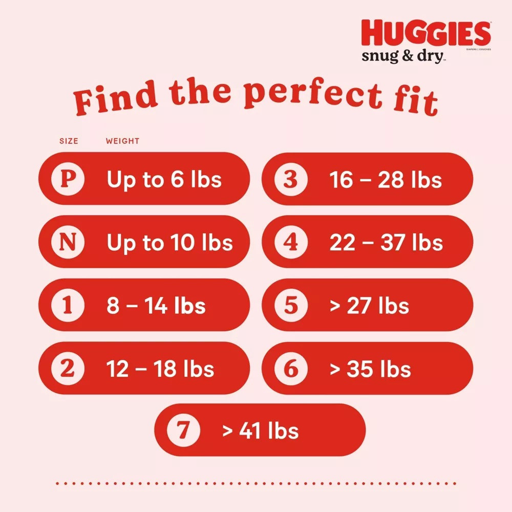 Huggies Snug & Dry Baby Diapers with Tabs, Heavy Absorbency