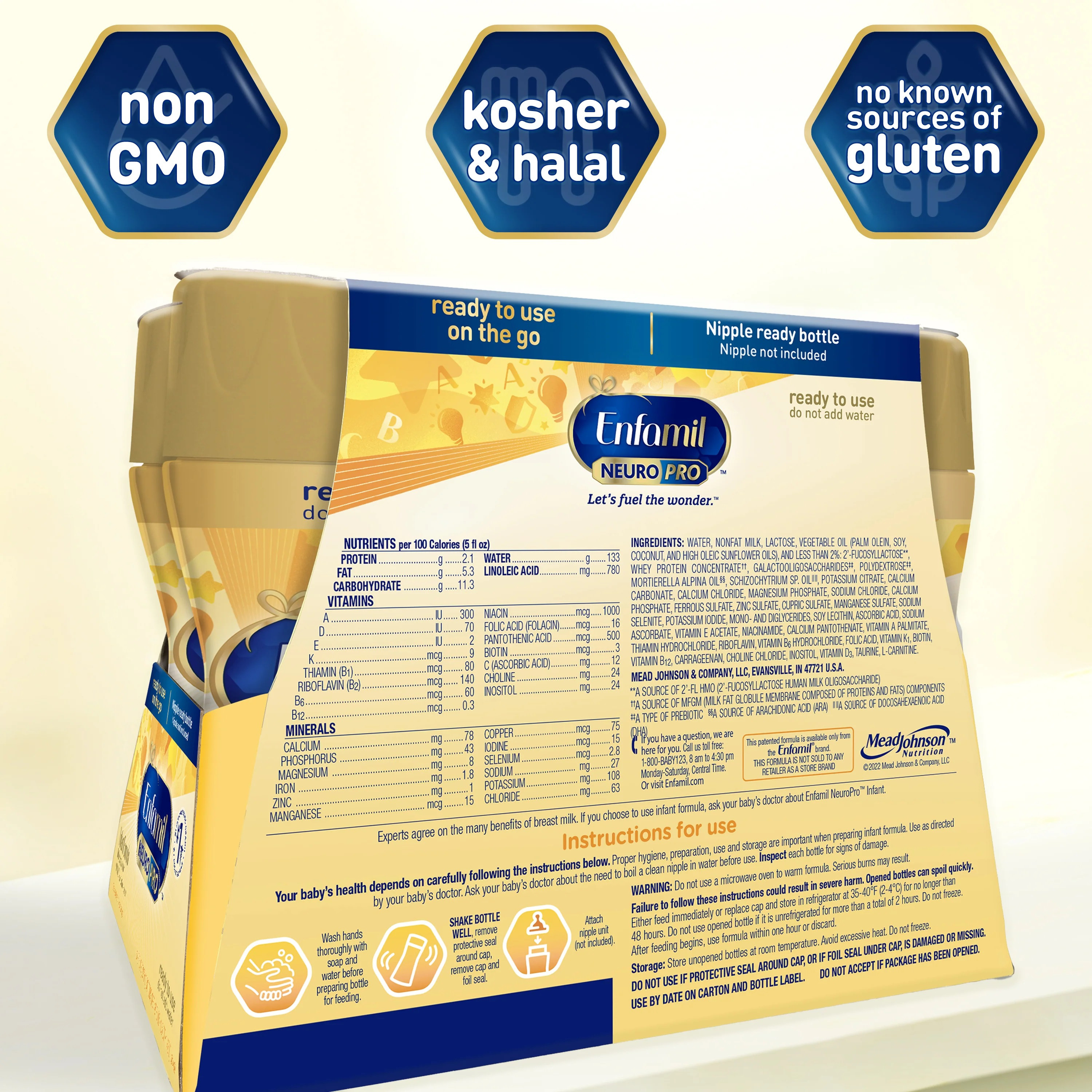 Enfamil NeuroPro Ready-to-Use Infant Formula, 8 fl. oz.