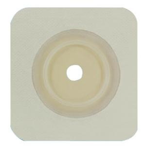 Securi-T USA Two-Piece Cut-to-Fit Standard Wear Wafer with Flexible Collar, White, 7205234, 5" x 5" - 70 mm Flange - Box of 10