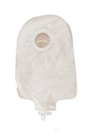 Securi-T USA Two-Piece Urostomy Pouch with Flip-Flow Valve, 9" Length , 7501134, Opaque - 1-3/4" Flange - Box of 10
