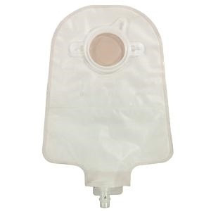 Securi-T USA Two-Piece Urostomy Pouch with Flip-Flow Valve, 9" Length , 7501214, Opaque - 2-1/4" Flange - Box of 10