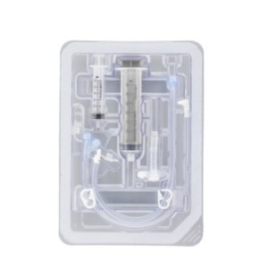Mic-Key Low-Profile Gastrostomy Feeding Tube Kit with ENFit Connector, 24 Fr.  , 81402430, 3 cm Tube - 1 Each
