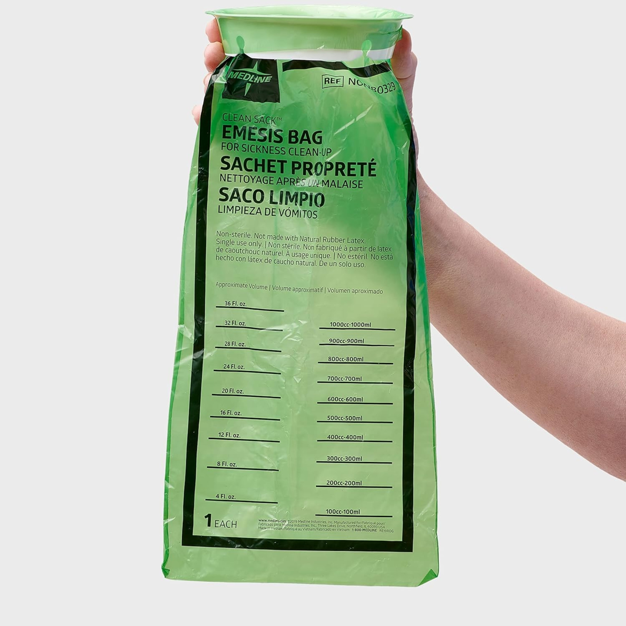 Medline Clean Sack Emesis Bag