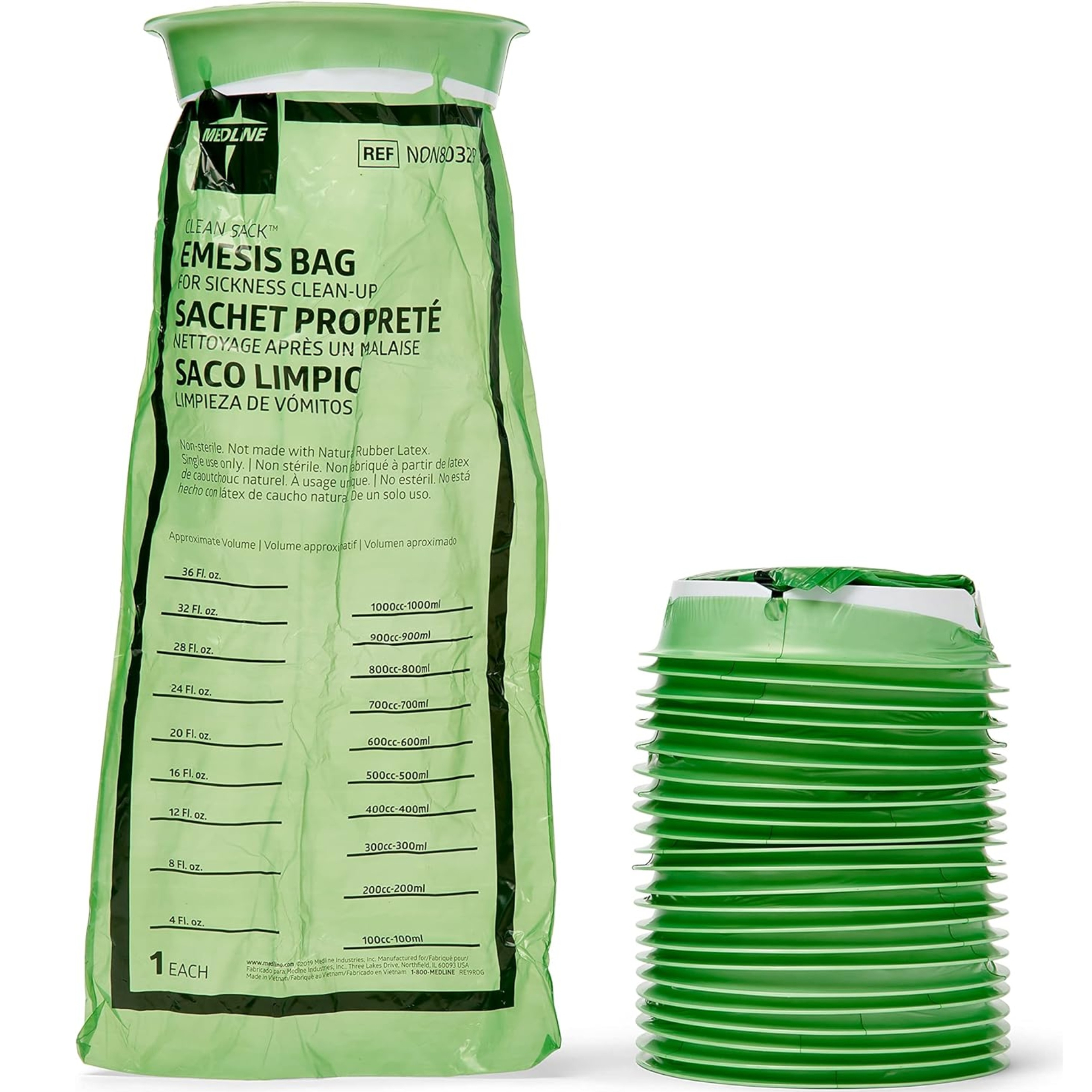 Medline Clean Sack Emesis Bag