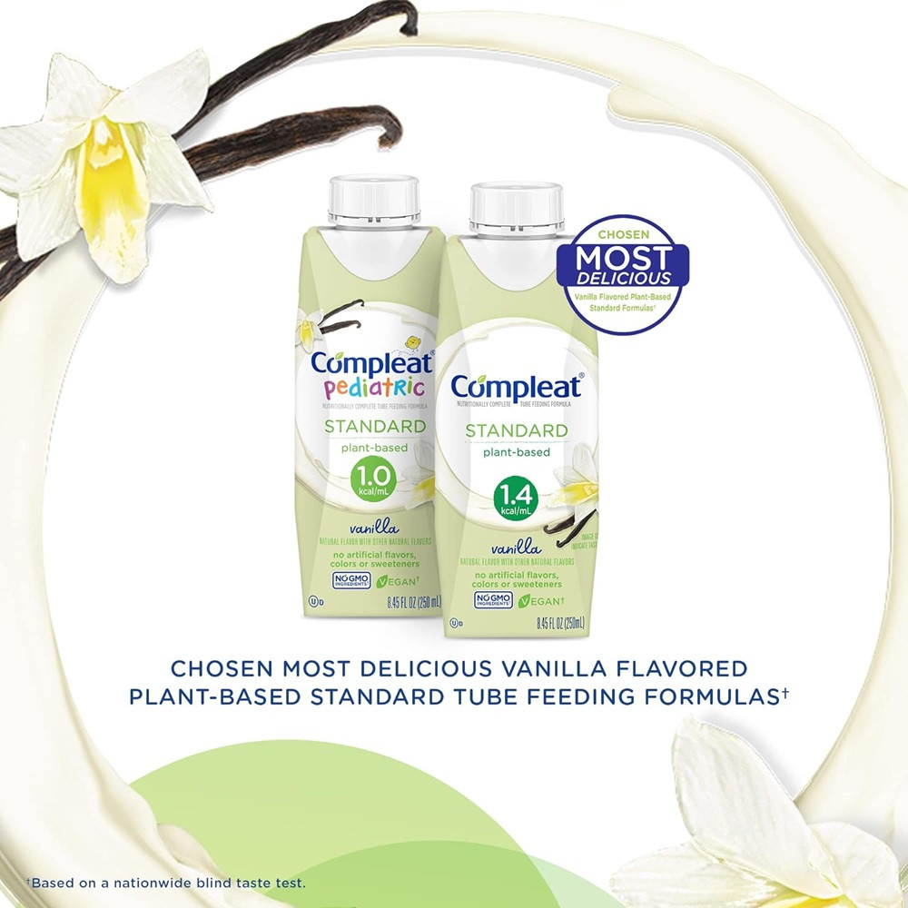 Compleat Pediatric Standard, Vanilla Flavor, 8.45 oz.