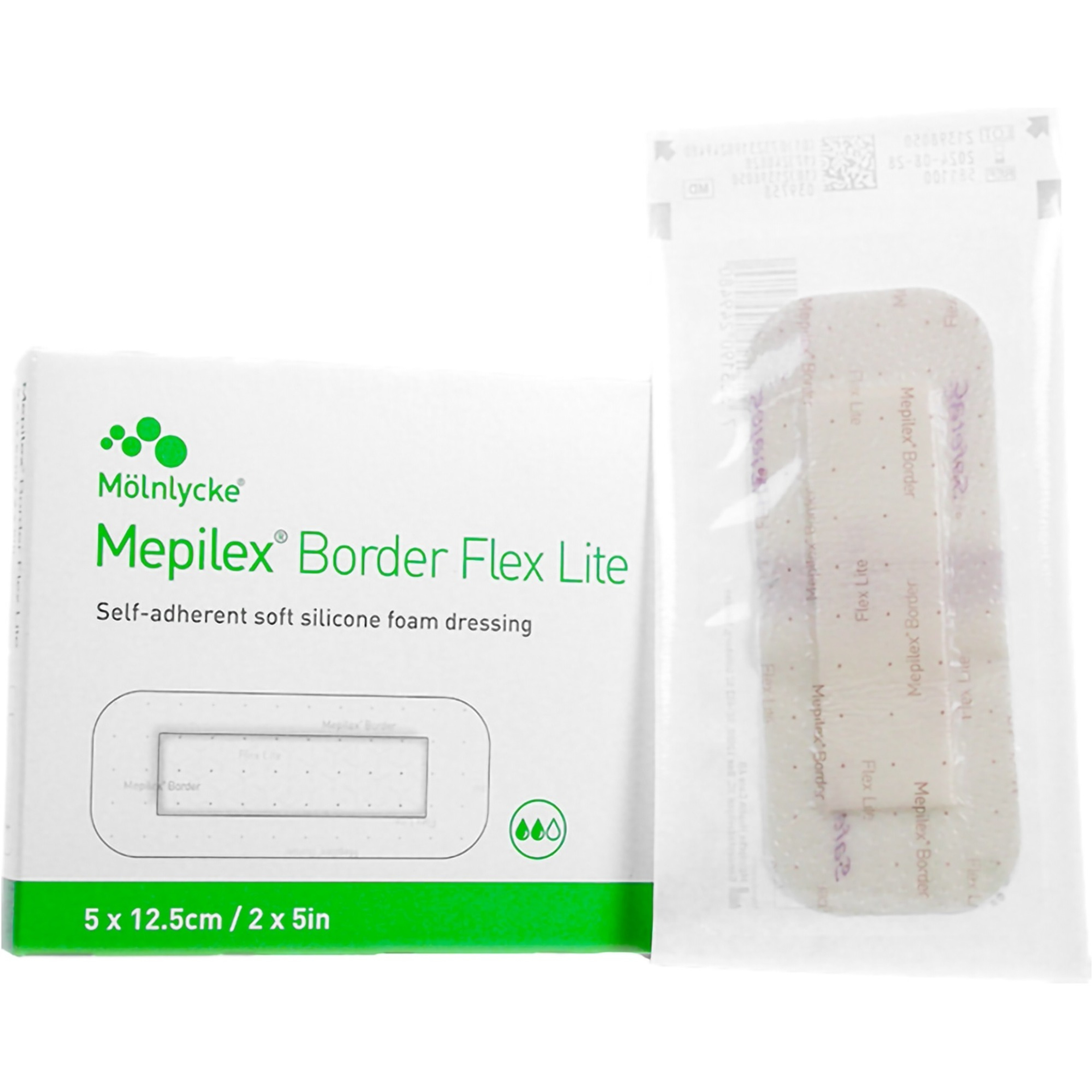 Mepilex Lite 医療用ドレッシング 15x15cm×25枚