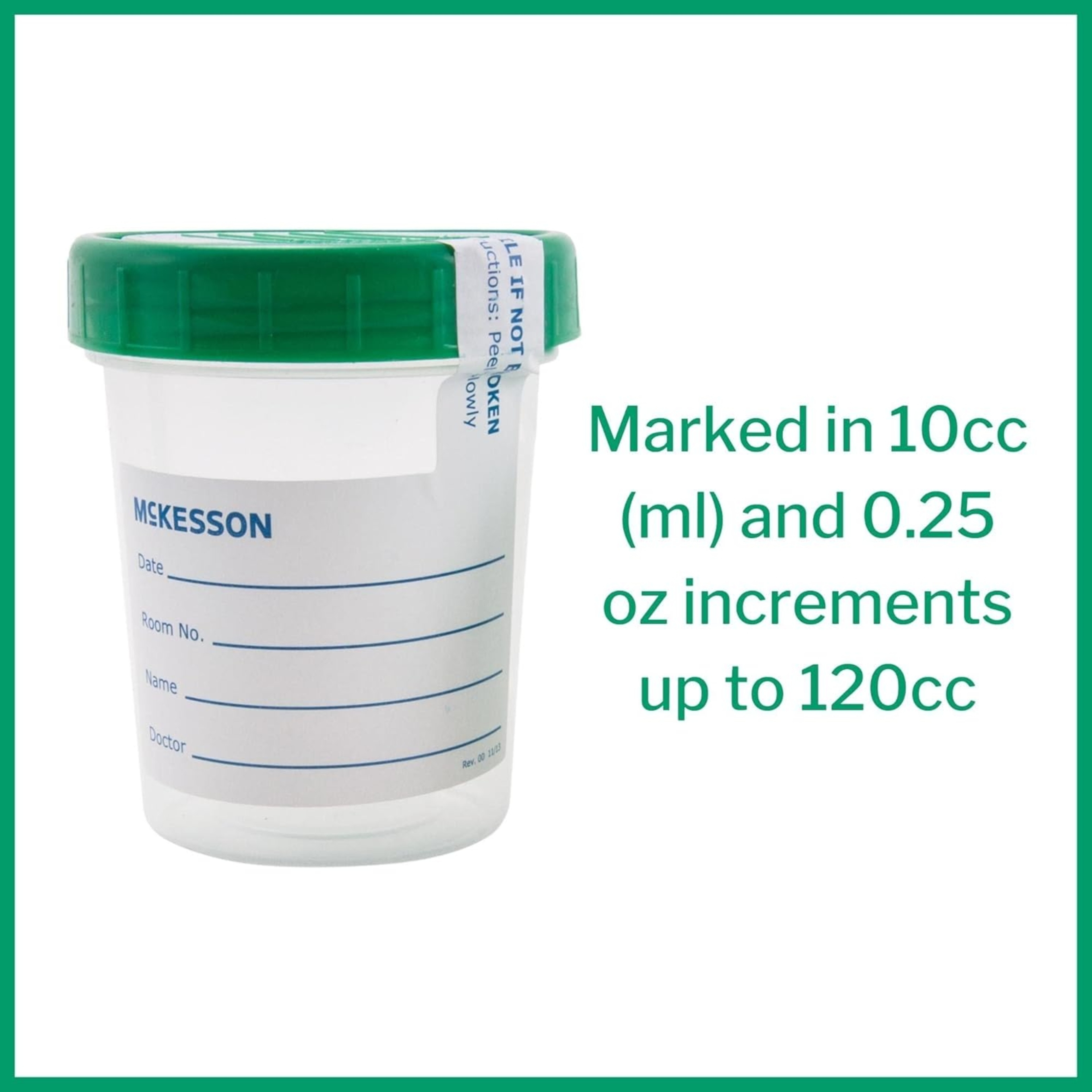 McKesson Specimen Container, 120 mL