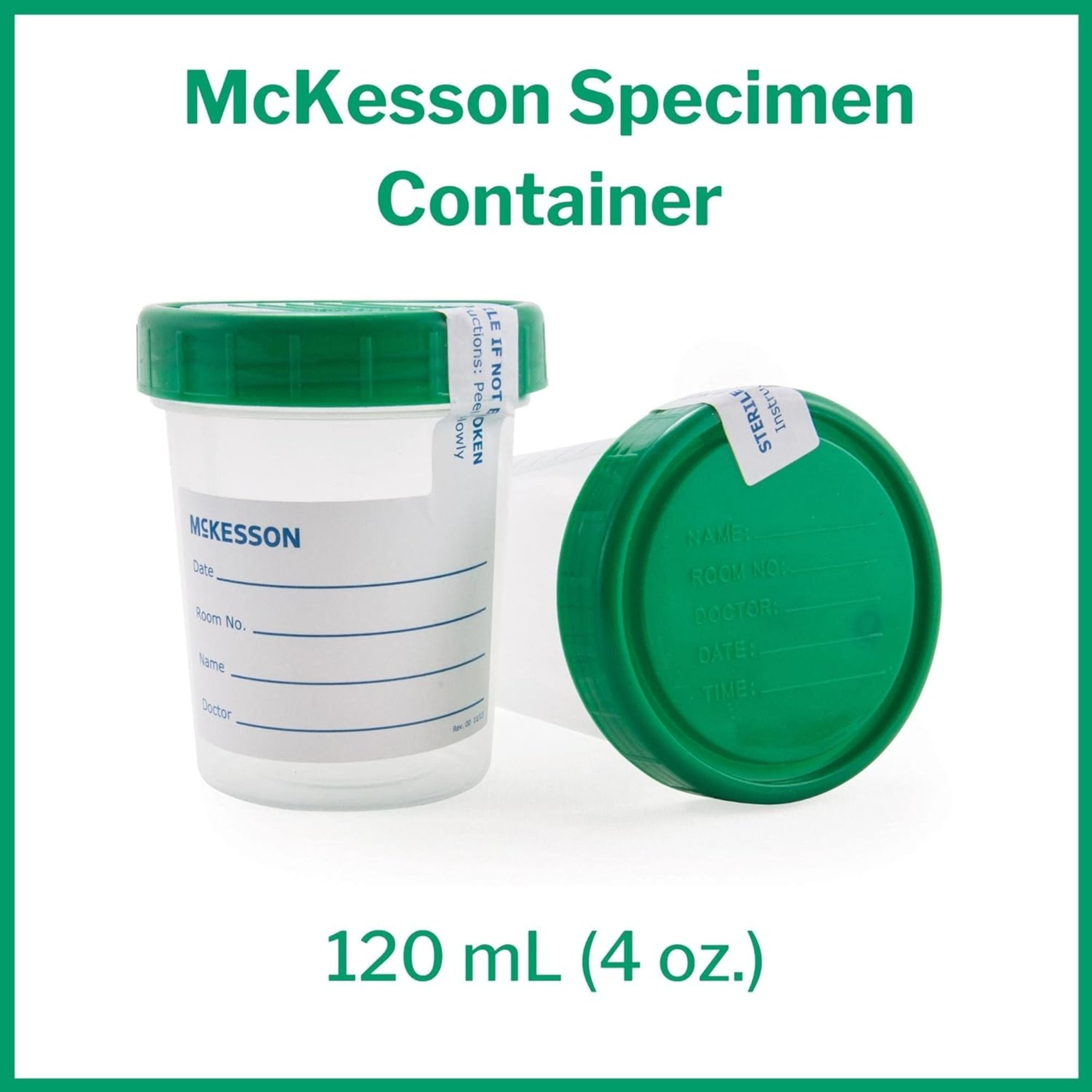McKesson Specimen Container, 120 mL