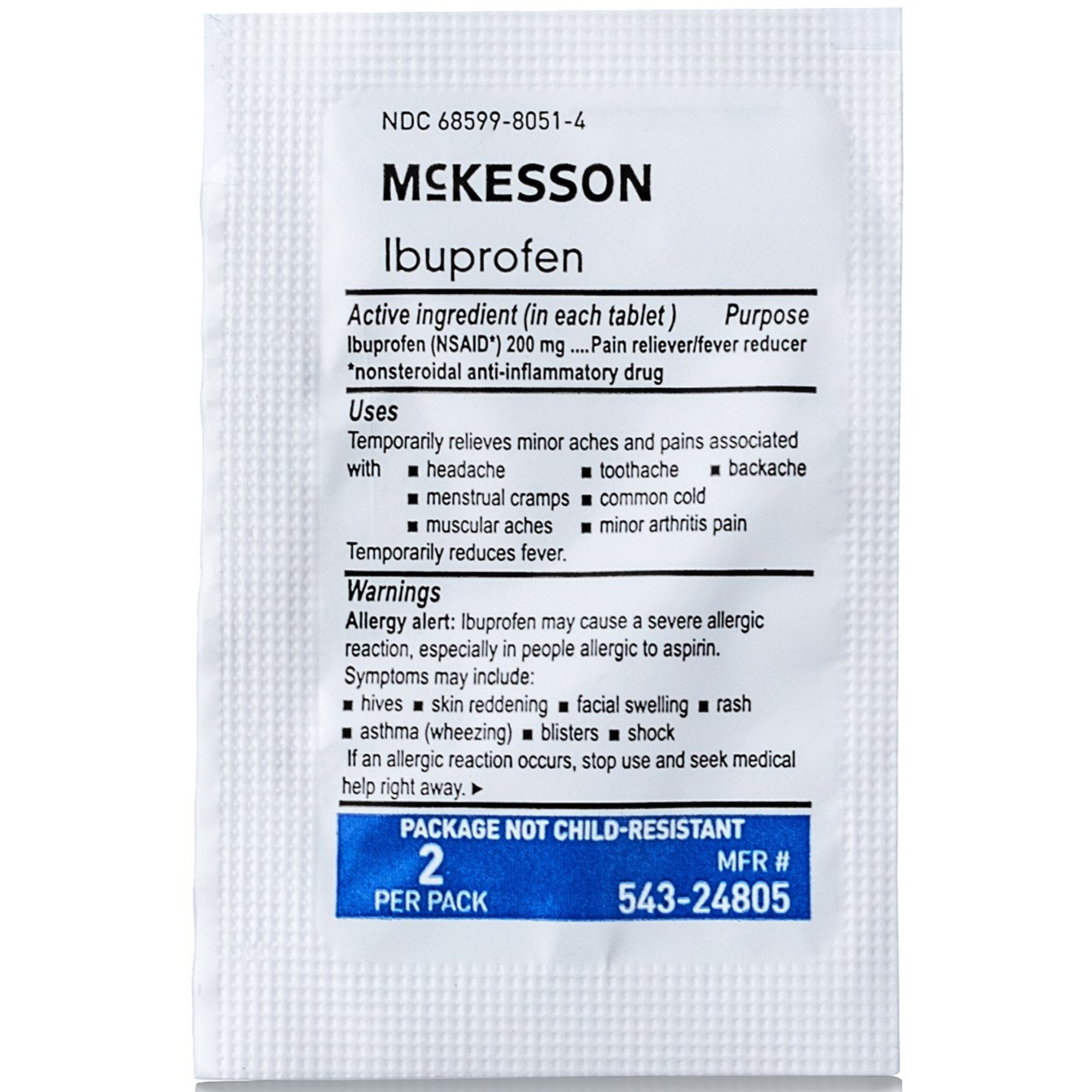 Mckesson Ibuprofen Pain Relief Tablets