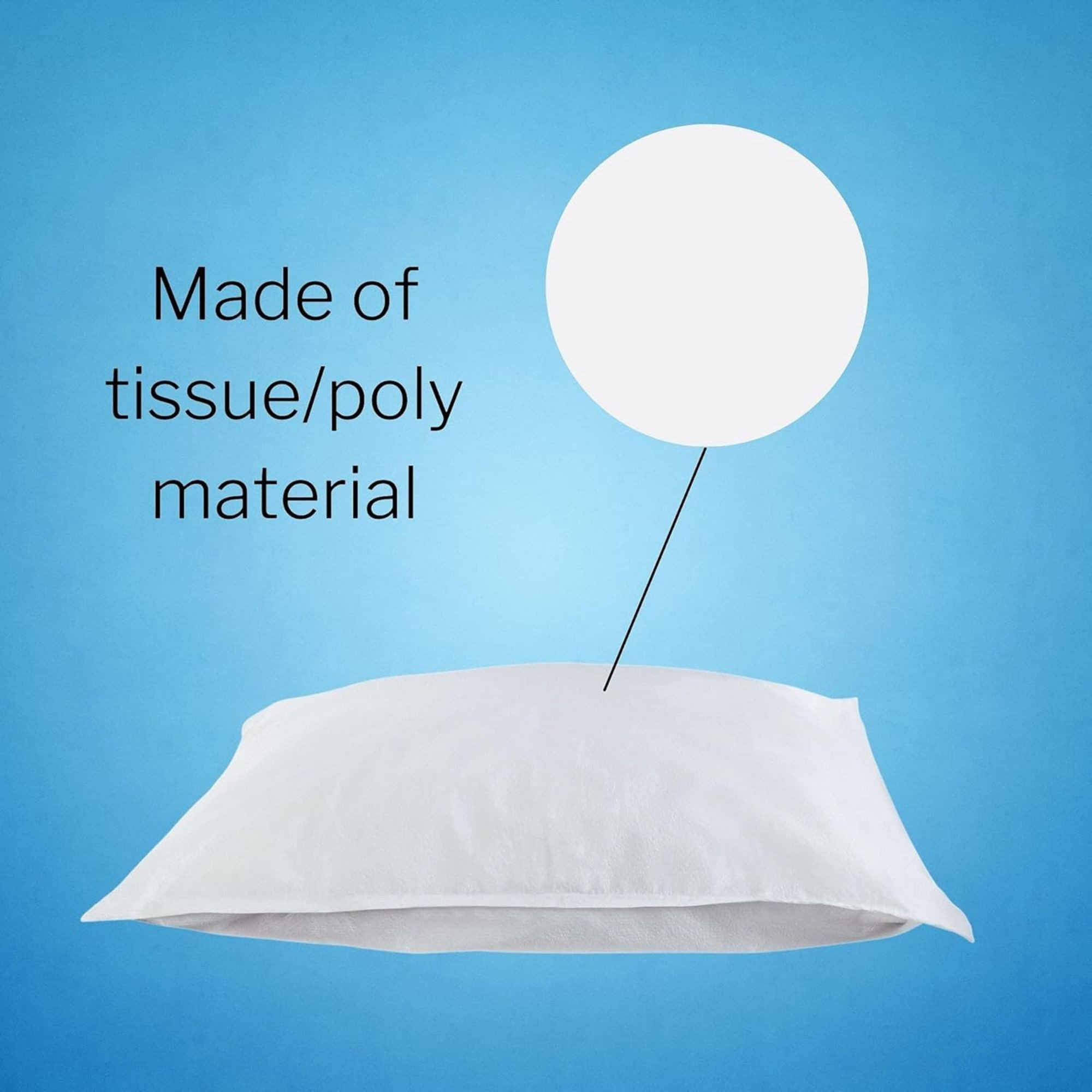 McKesson Standard Disposable Pillowcase