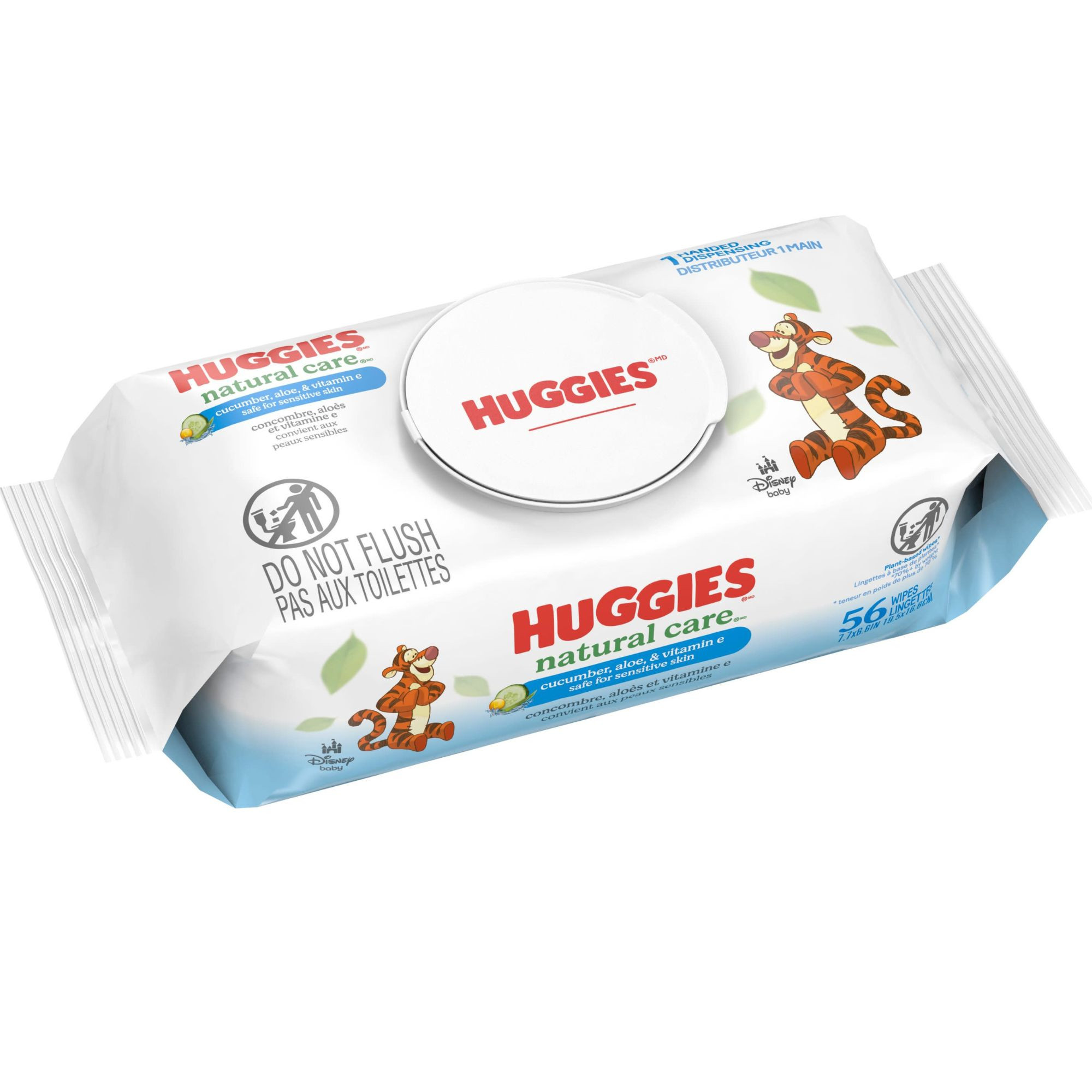 Huggies Natural Care Baby Wipes, Cucumber Green Tea Scent