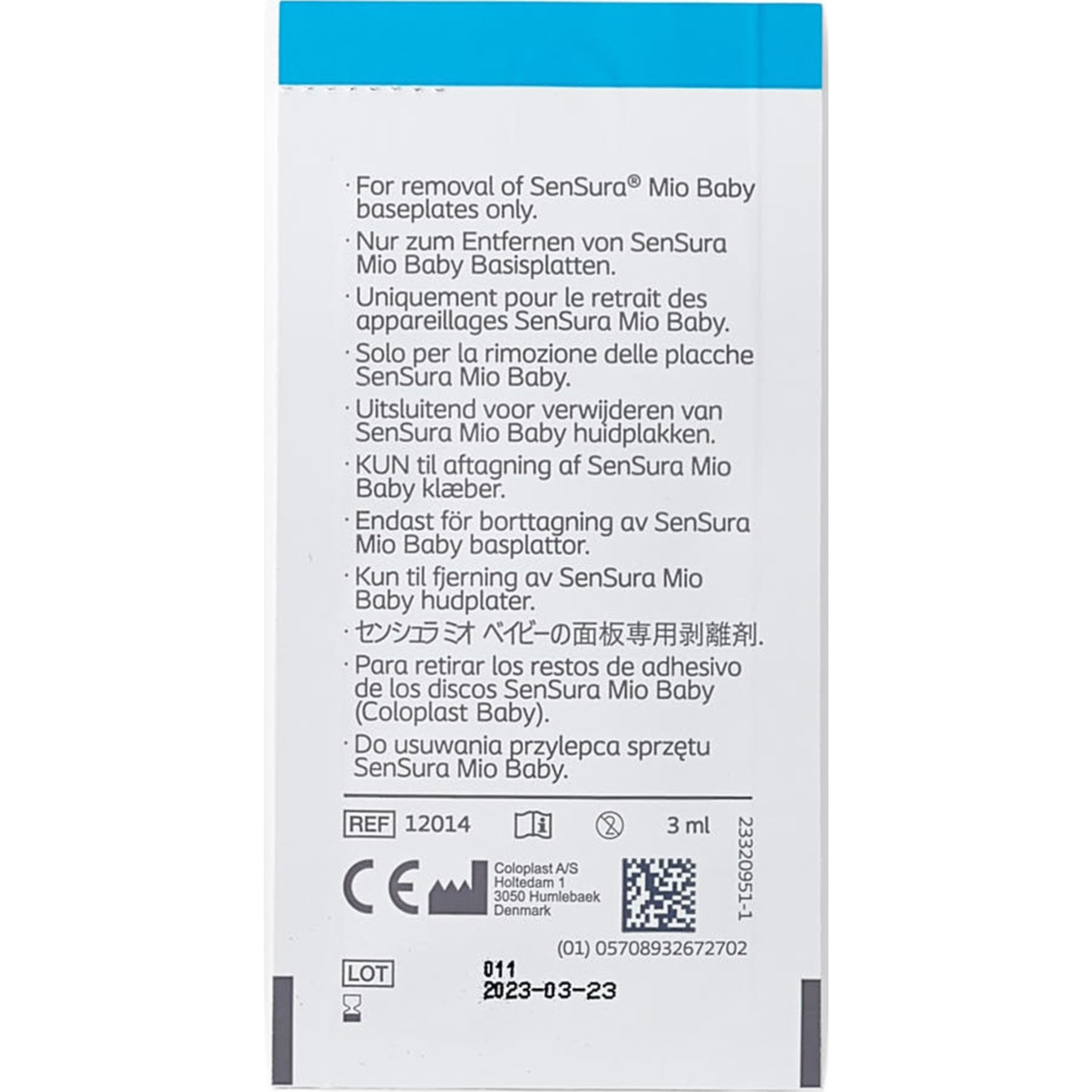 Brava Baby Adhesive Remover, 3 mL, 12014, Box of 30