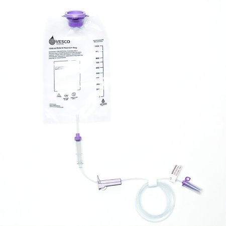Vesco Gravity Feeding Bag Set, VED-032, 1000 mL - 1 Each