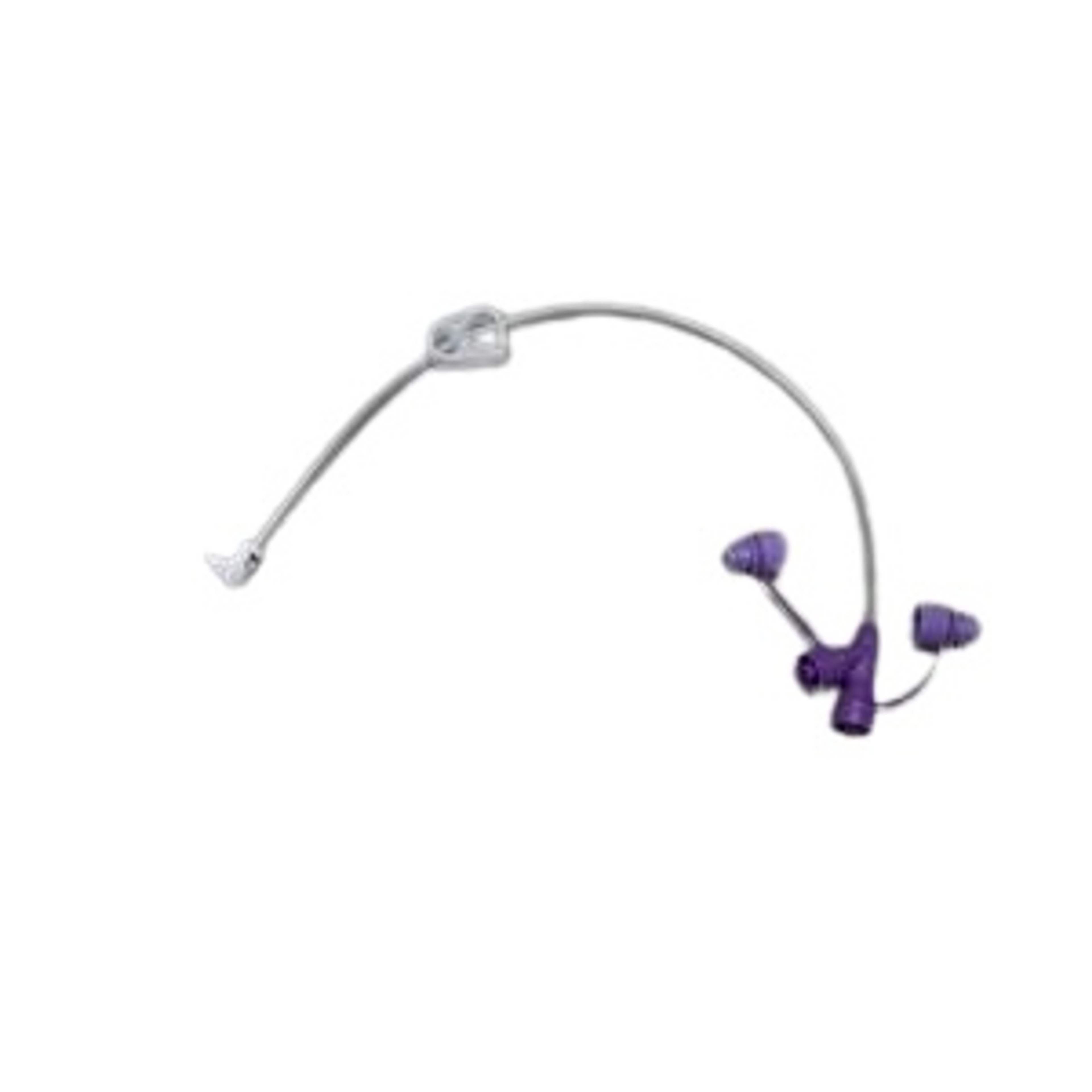 Vesco Dual ENFit LowProfile Extension Set, VED-1000, 12" - Right Angle - 1 Each