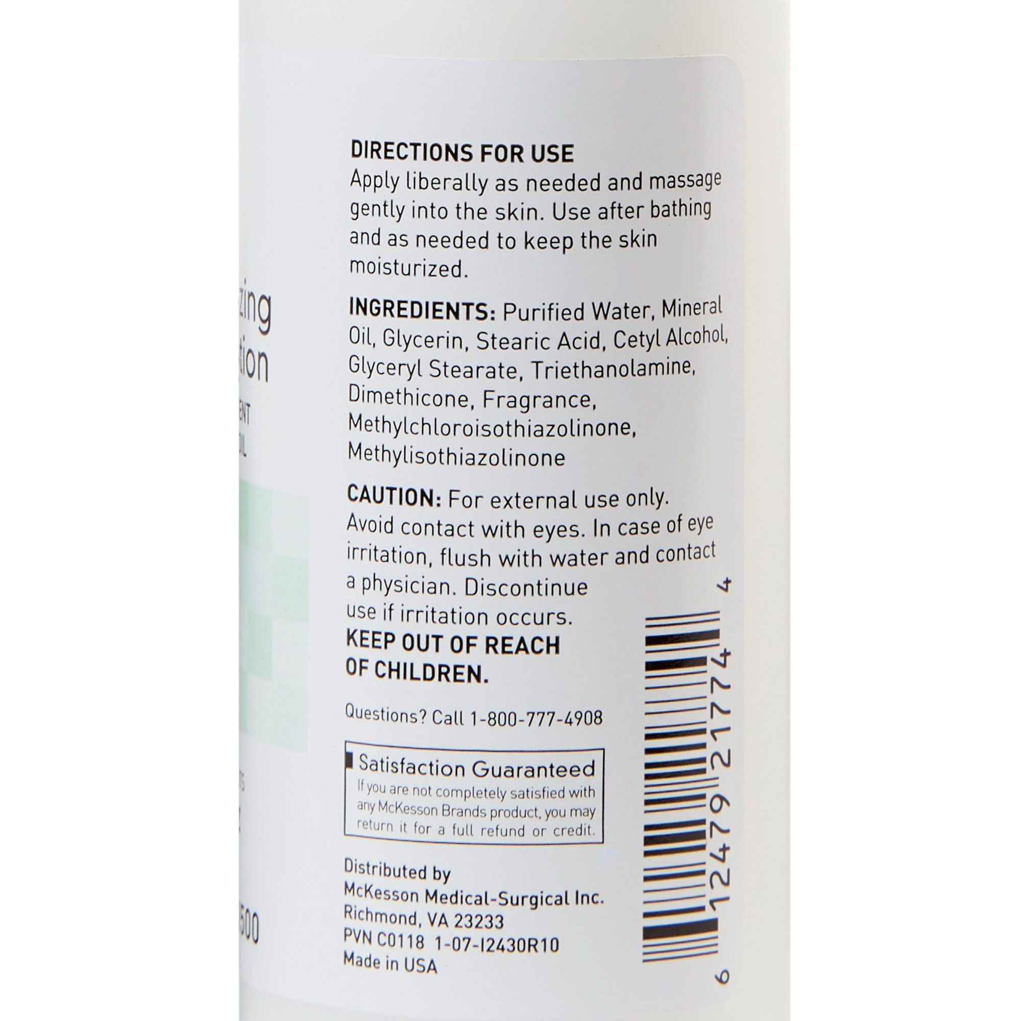 McKesson Moisturizing Body Lotion, Baby Fresh Scent, 94001500, 4 oz. - 1 Dozen