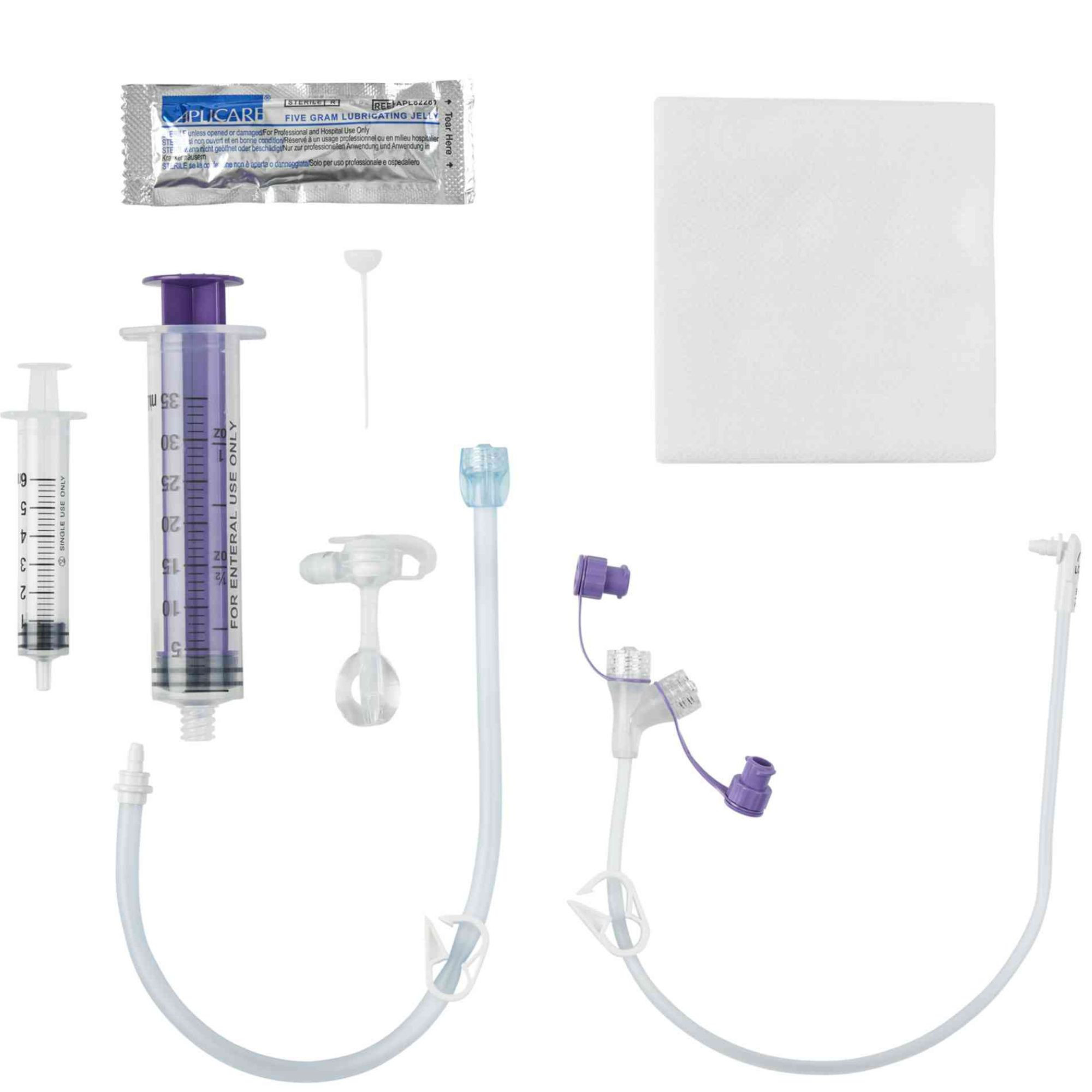 MIC-KEY Low-Profile Gastrostomy Feeding Tube Kit with ENFit Connector, 16 Fr