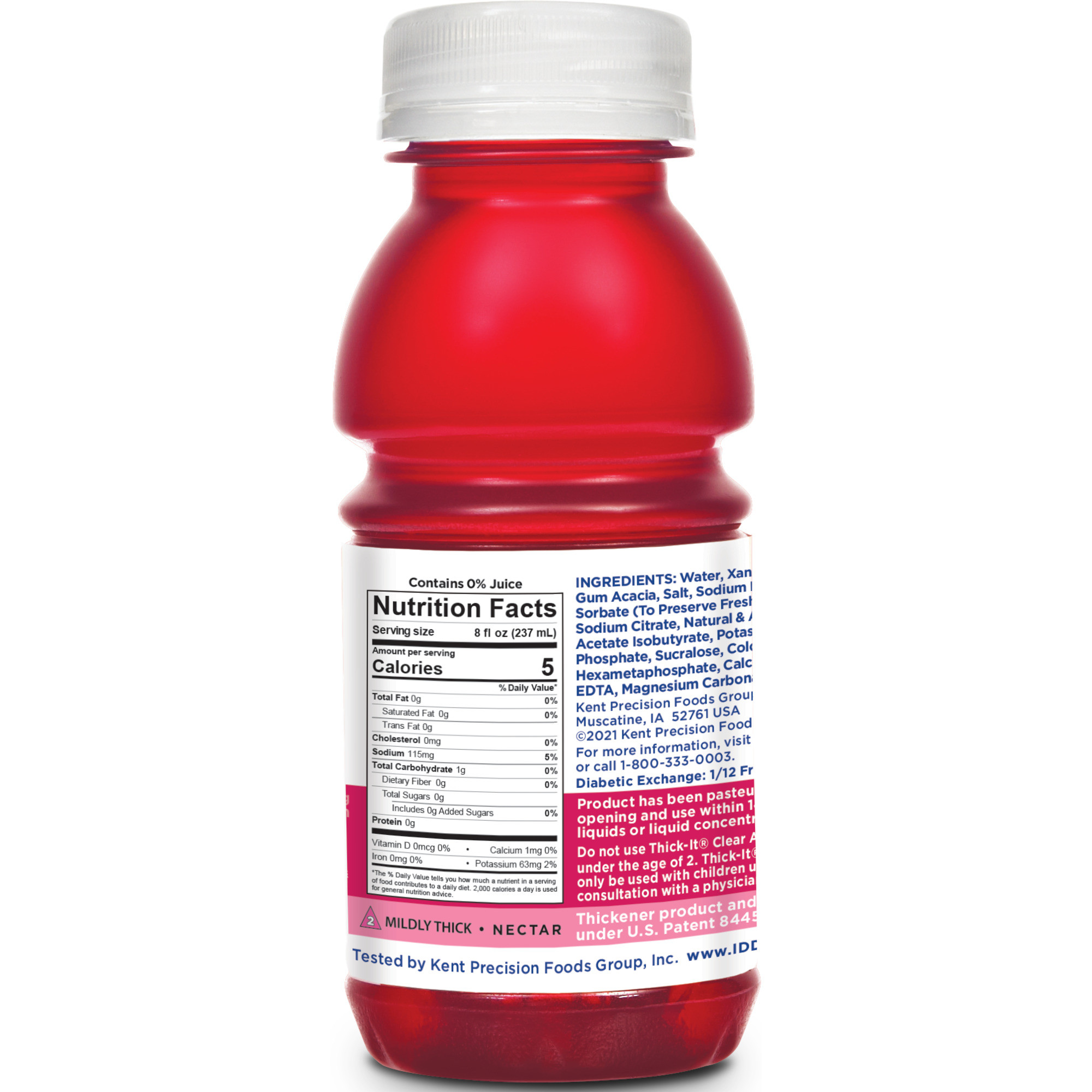 Thick-It Clear Advantage Plus Electrolytes Thickened Beverage, Fruit Punch Flavor