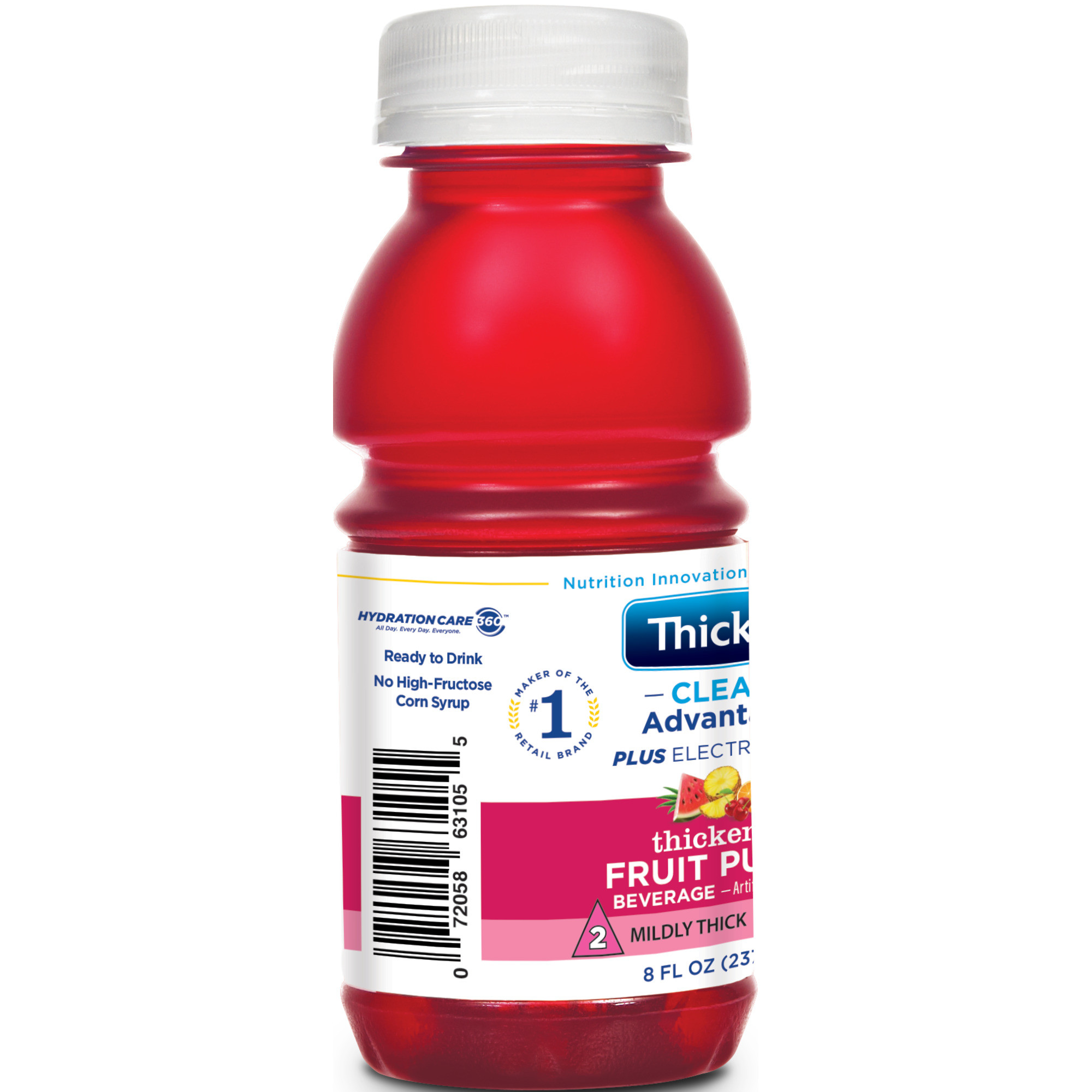 Thick-It Clear Advantage Plus Electrolytes Thickened Beverage, Fruit Punch Flavor