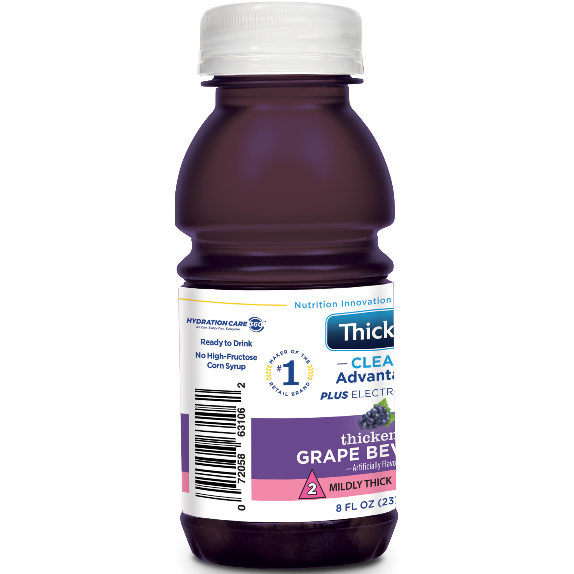 Thick-It Clear Advantage Plus Electrolytes Thickened Beverage, Grape Flavor