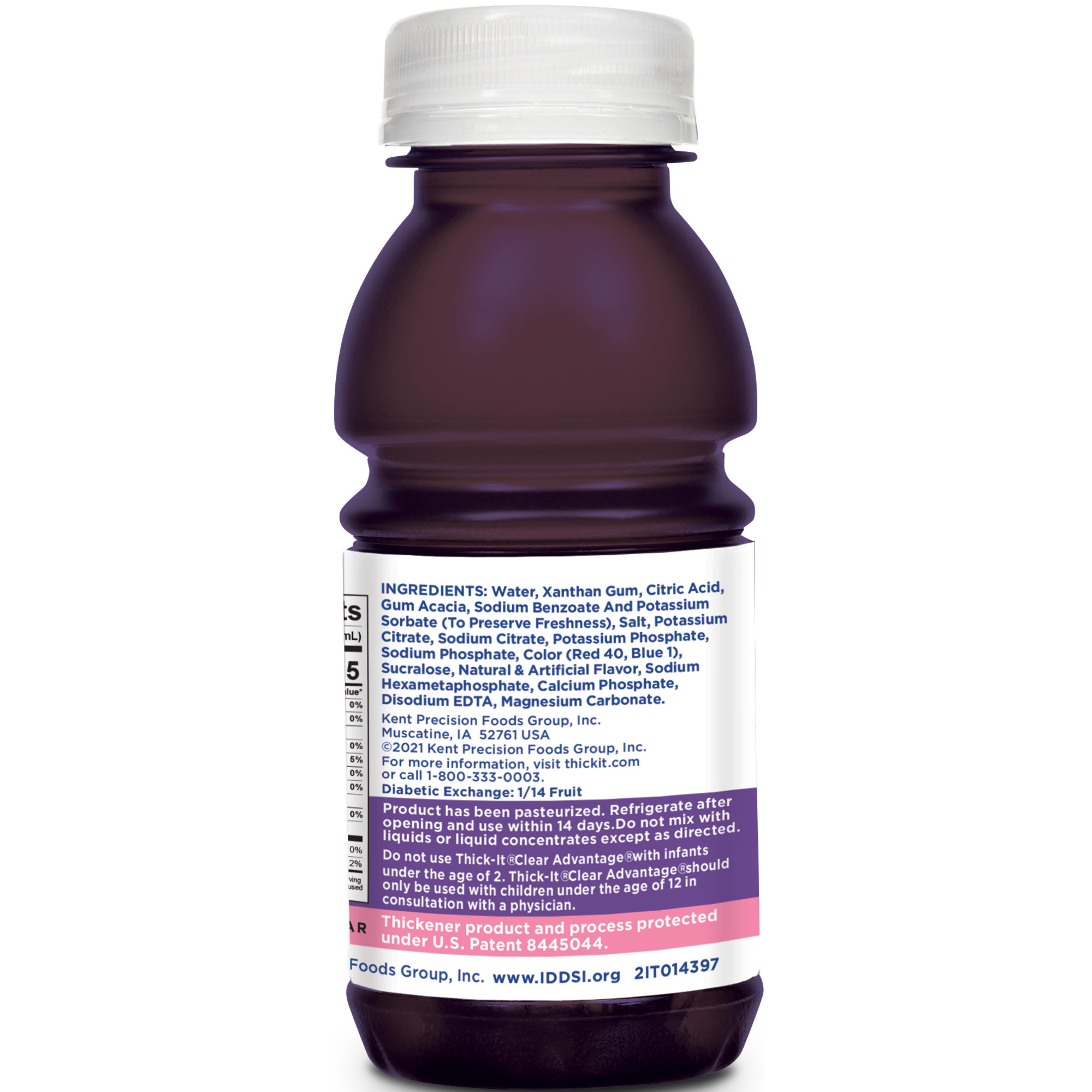 Thick-It Clear Advantage Plus Electrolytes Thickened Beverage, Grape Flavor