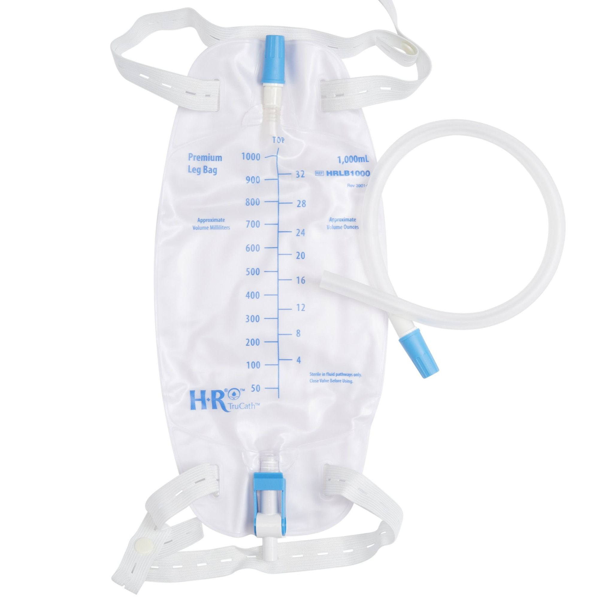 TruCath Premium Urinary Leg Bag With Valve