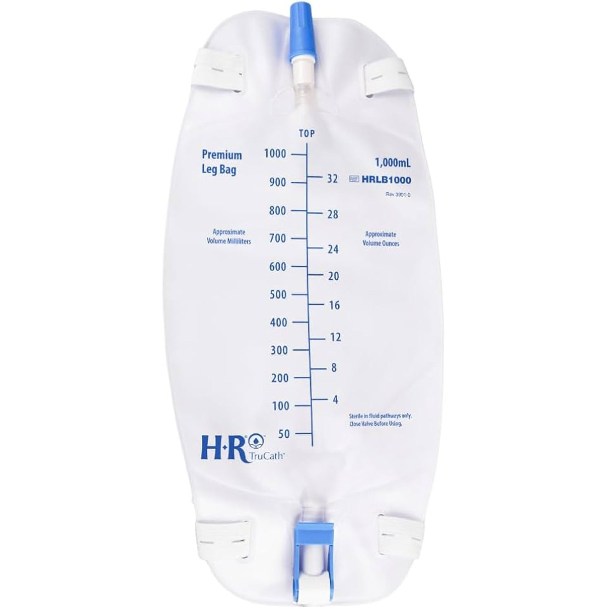 TruCath Premium Urinary Leg Bag With Valve