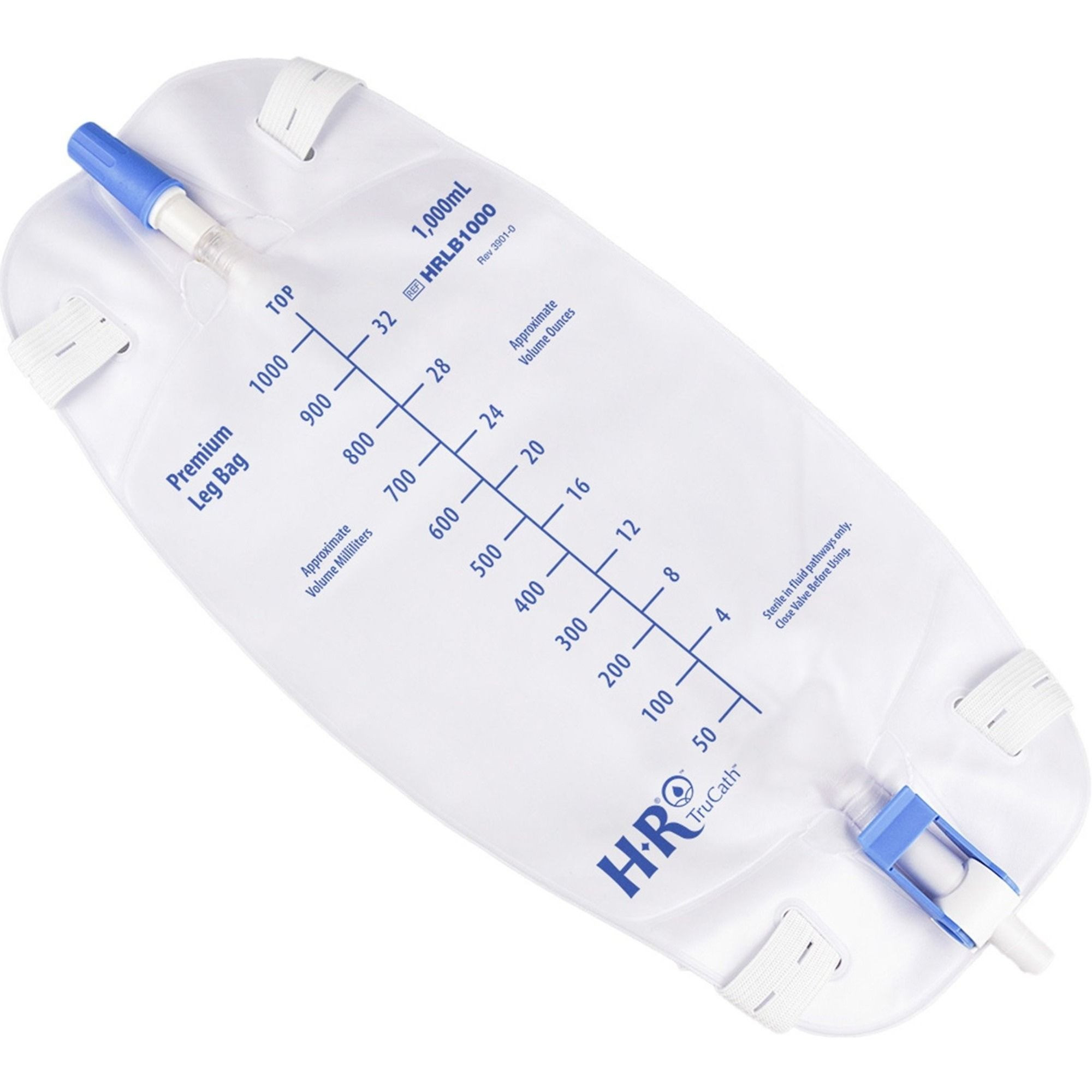 TruCath Premium Urinary Leg Bag With Valve