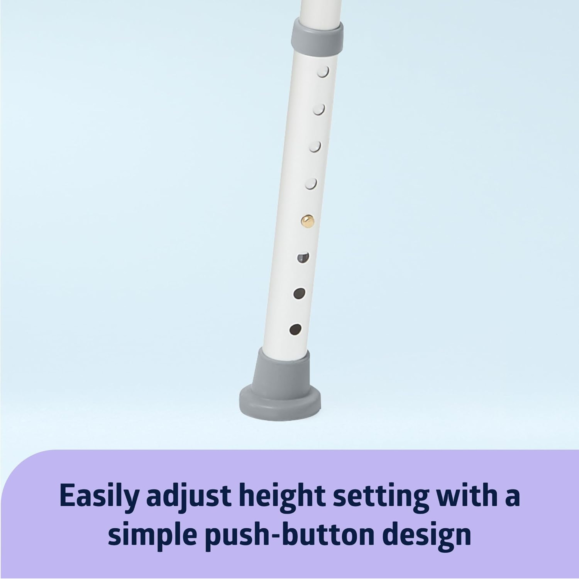 Medline Aluminum Shower Bench without Back