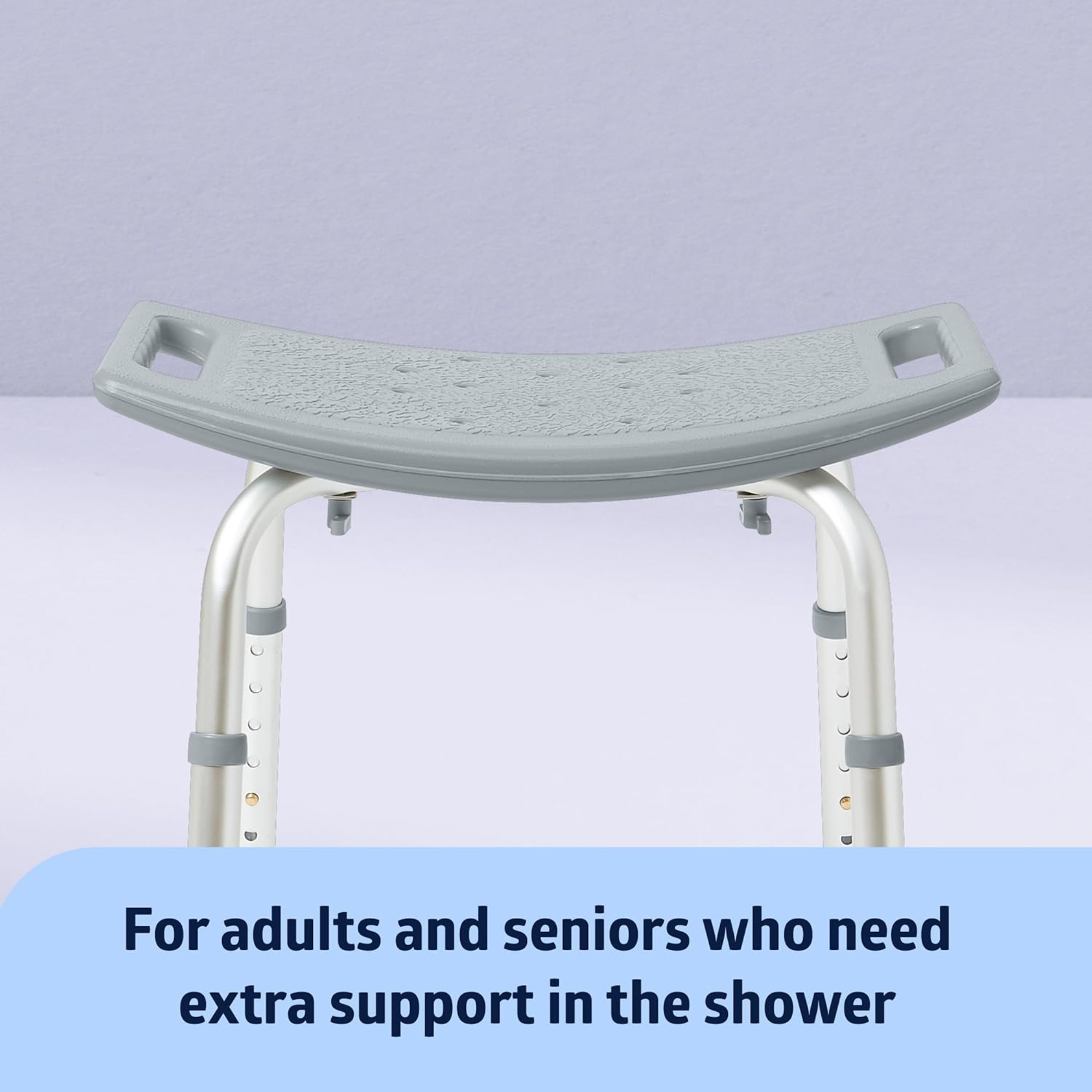 Medline Knockdown Shower Bench without Back