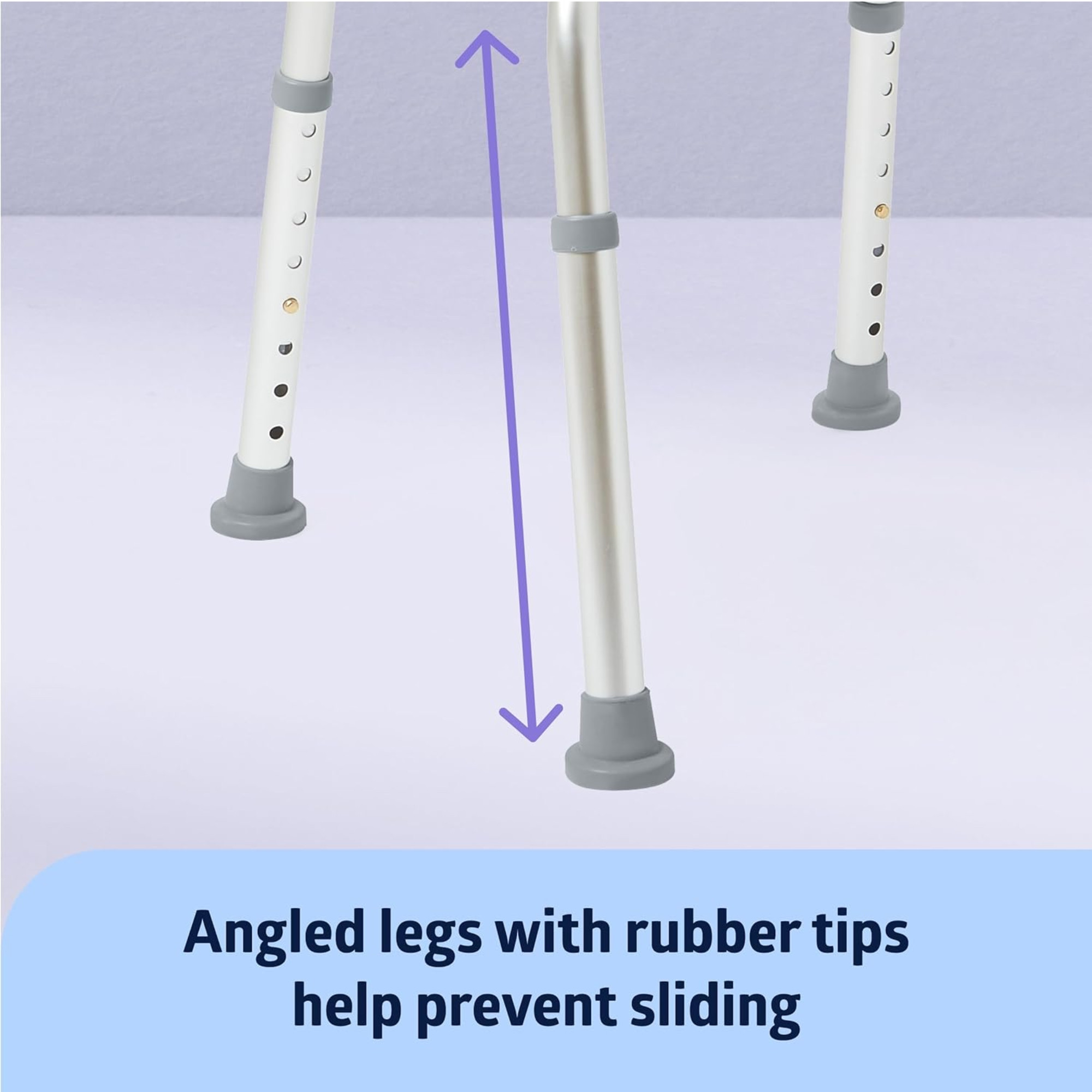 Medline Knockdown Shower Bench without Back