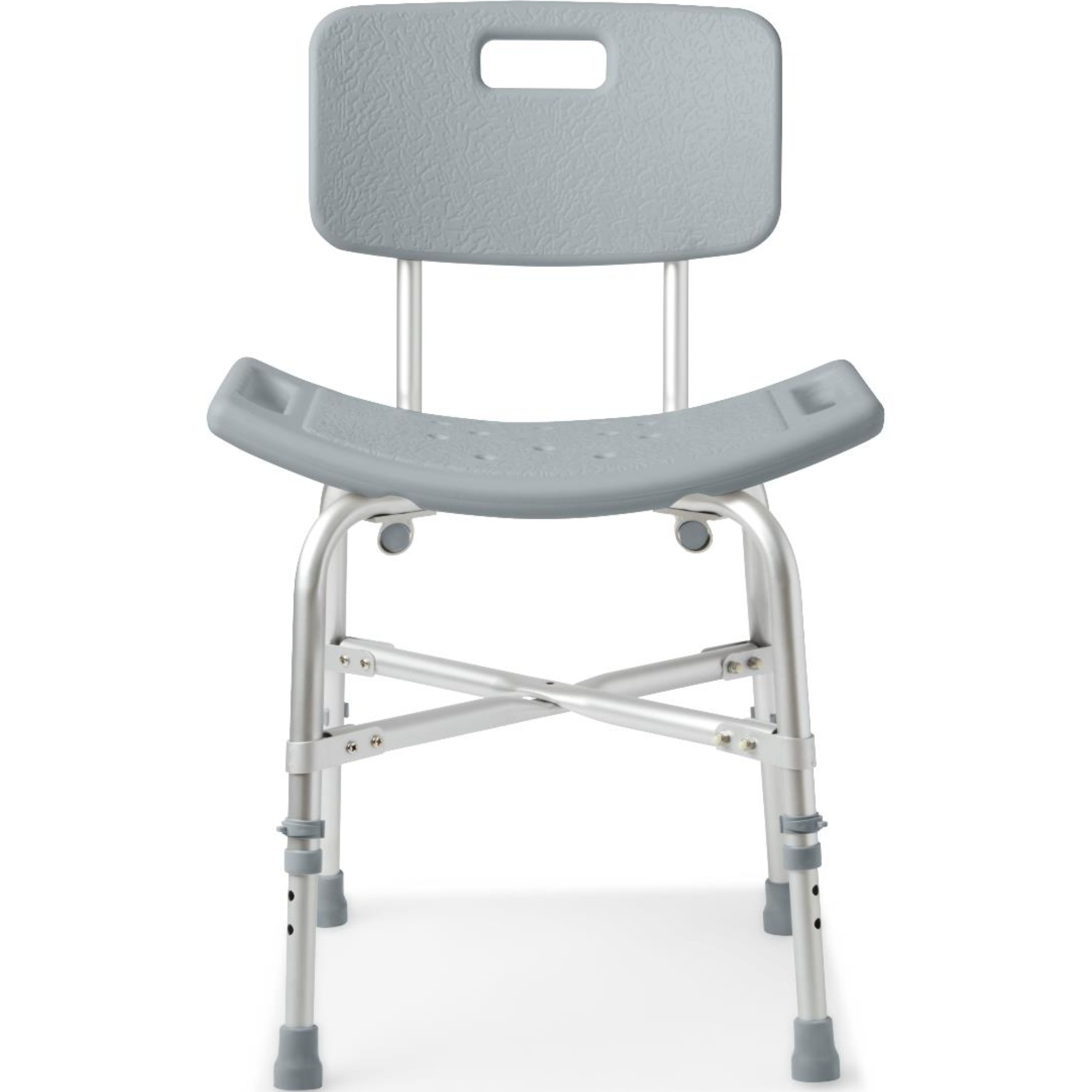 Medline Bariatric Shower Bench with Backrest, Reinforced Frame, G2-102BX1, 1 Each