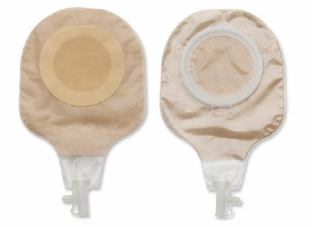 Hollister Premier One-Piece High Output Ostomy Pouch, 12" Length, 80110, Up to 4-1/3" Stoma - Box of 10