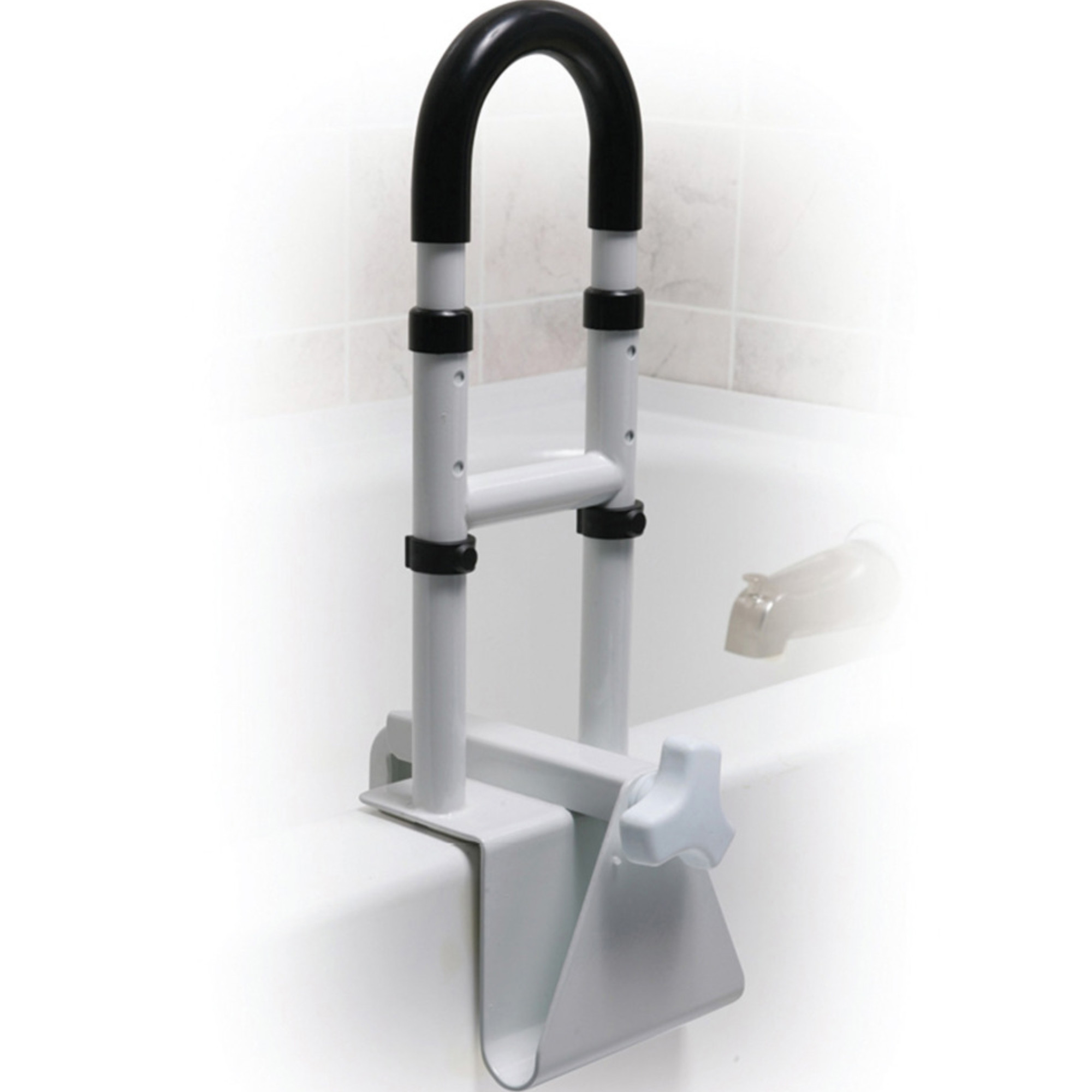Drive Adjustable Height Clamp-On Tub Rail