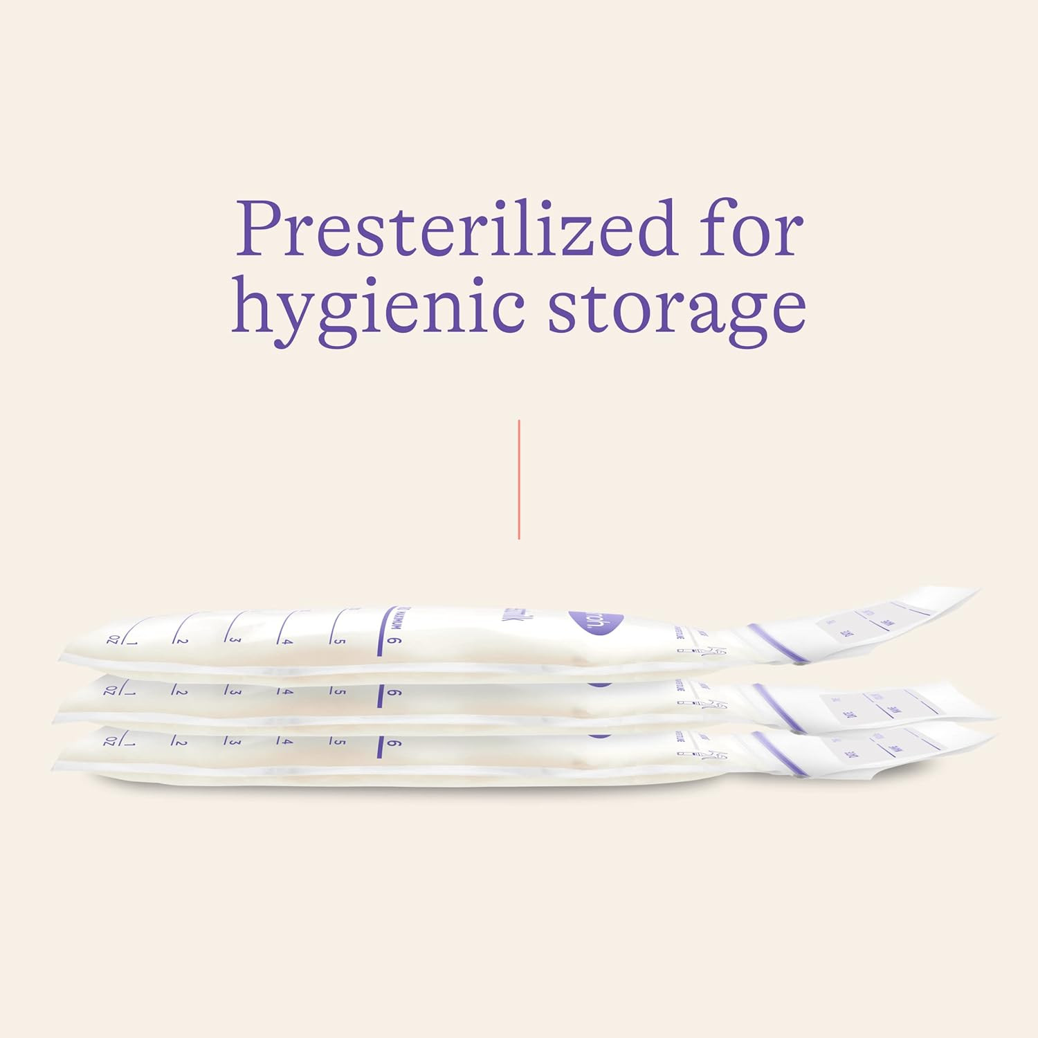 Lansinoh Breast Milk Clear Storage Bag, 6 oz.