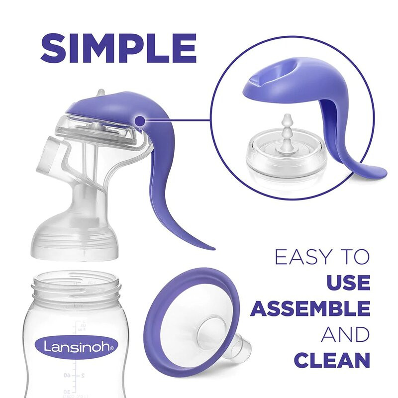 Lansinoh Manual Breast Pump, 50520, 1 Each