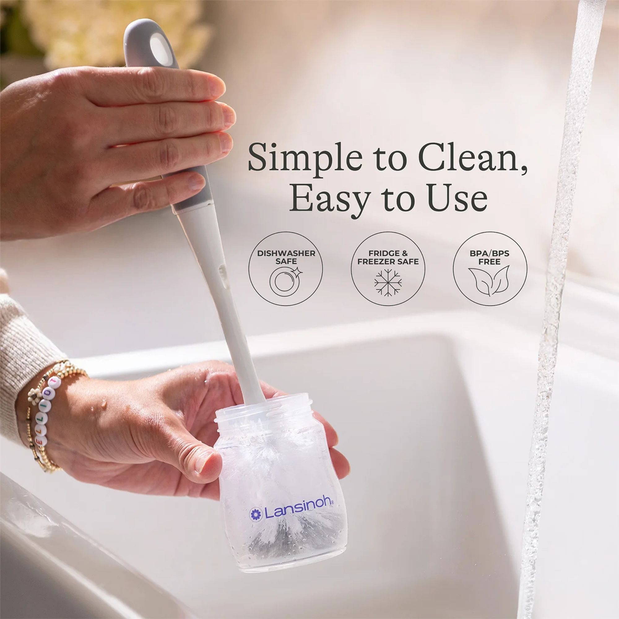 Lansinoh Breastfeeding Bottles with NaturalWave Nipple