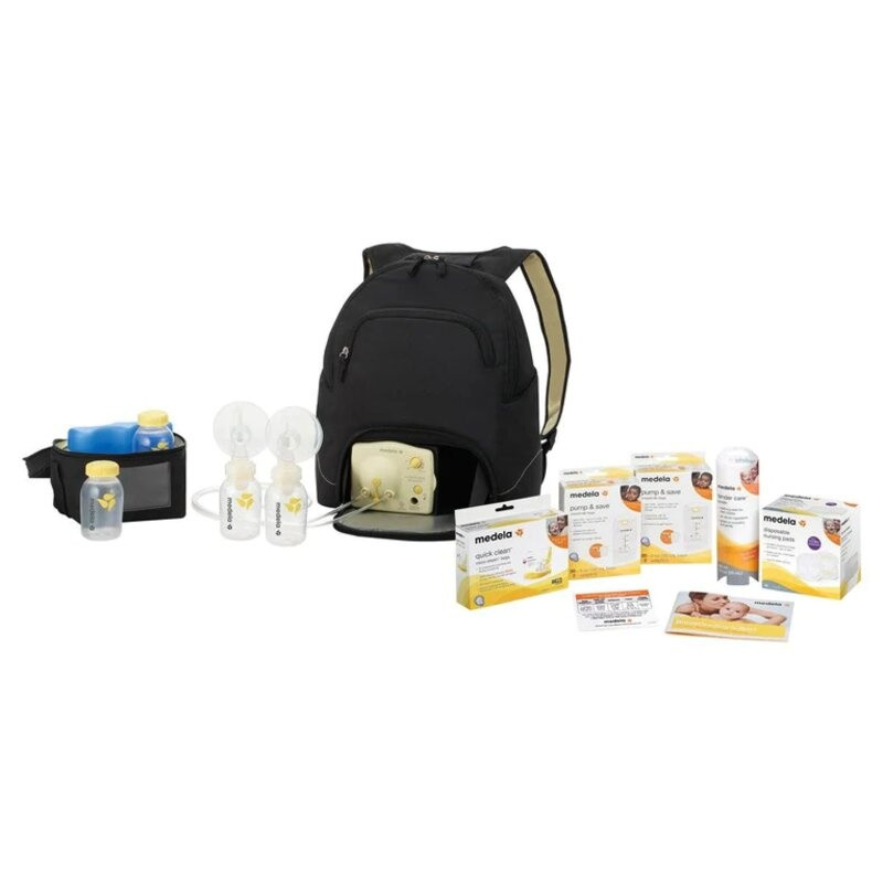 Medela Pump In Style Advanced Breast Pump Kit with Backpack and Solution Set, 101036452, 1 Set