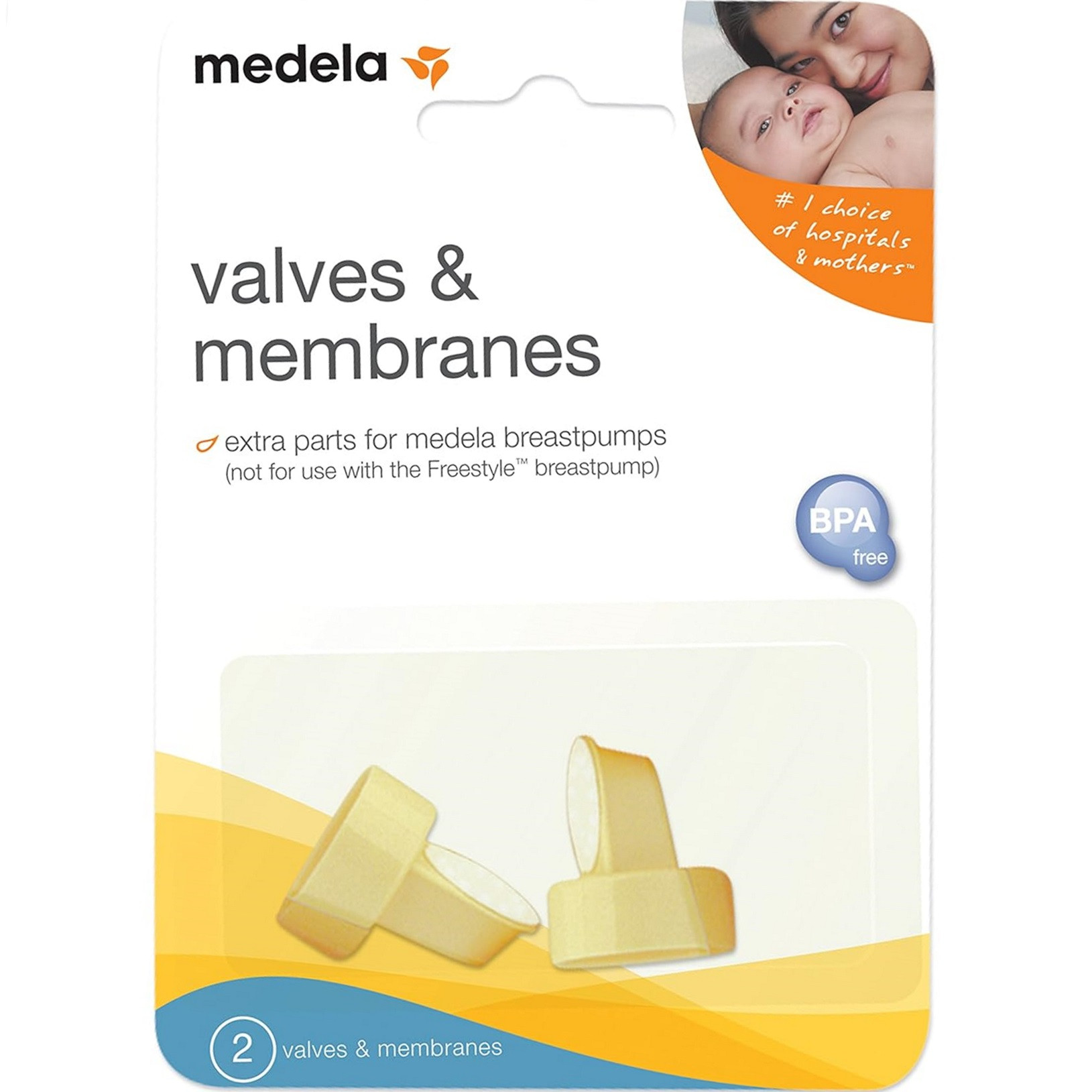 Medela Extra Breast Pump Valves & Membranes