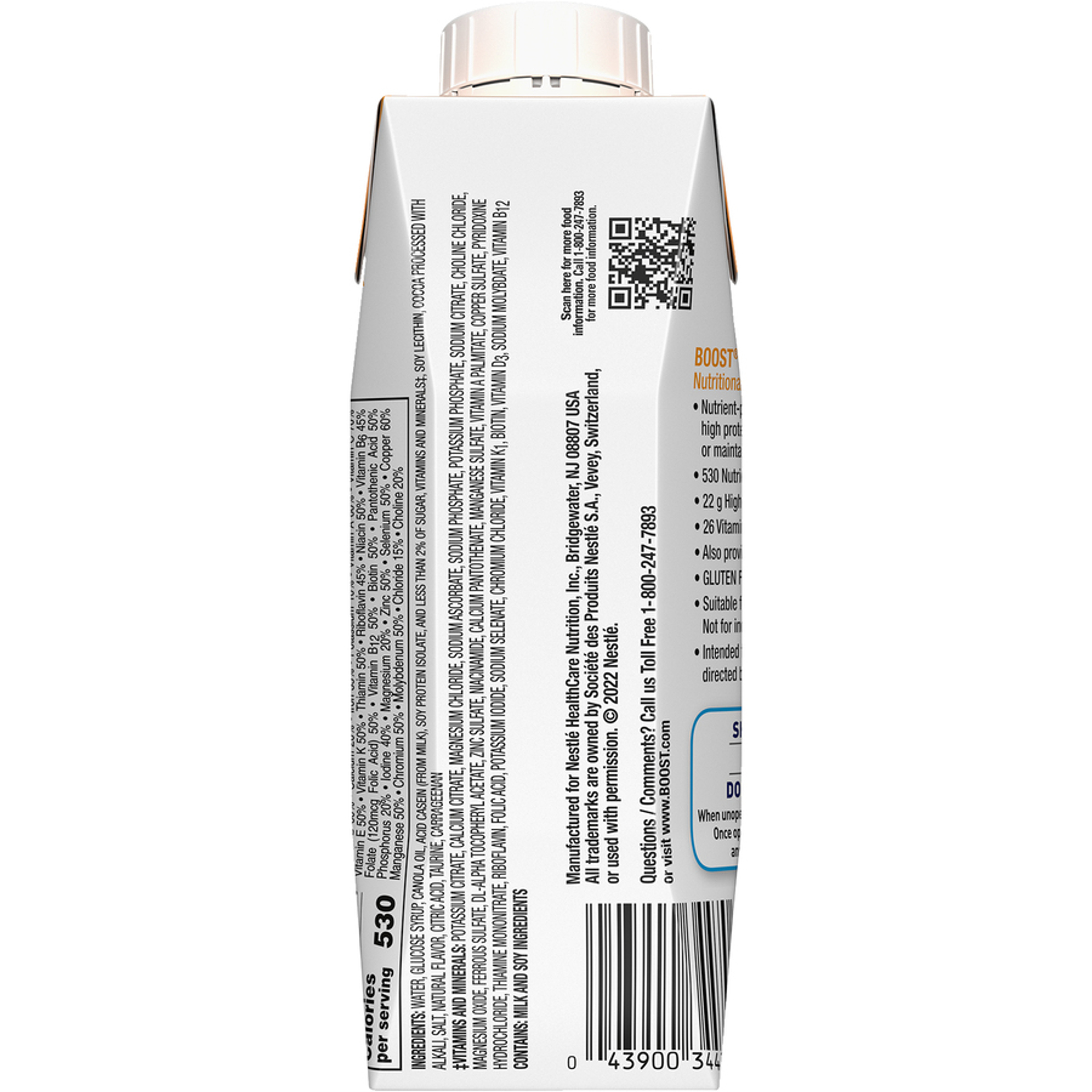 Boost Very High Calorie Nutritional Drink, Chocolate