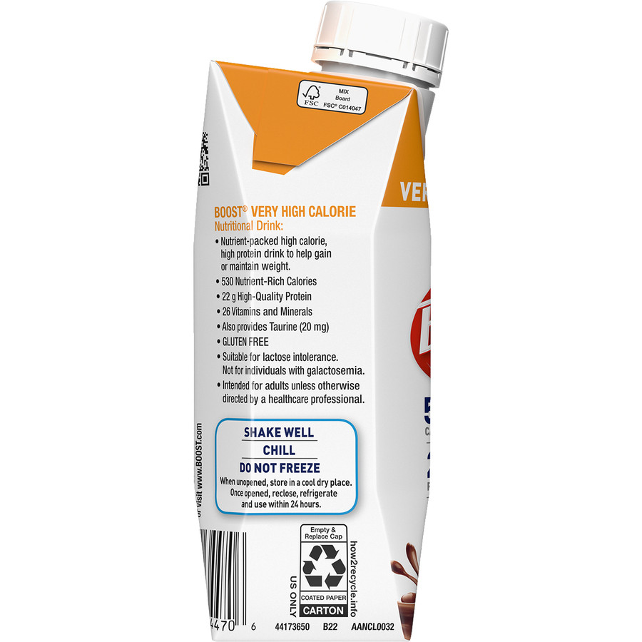 Boost Very High Calorie Nutritional Drink, Chocolate