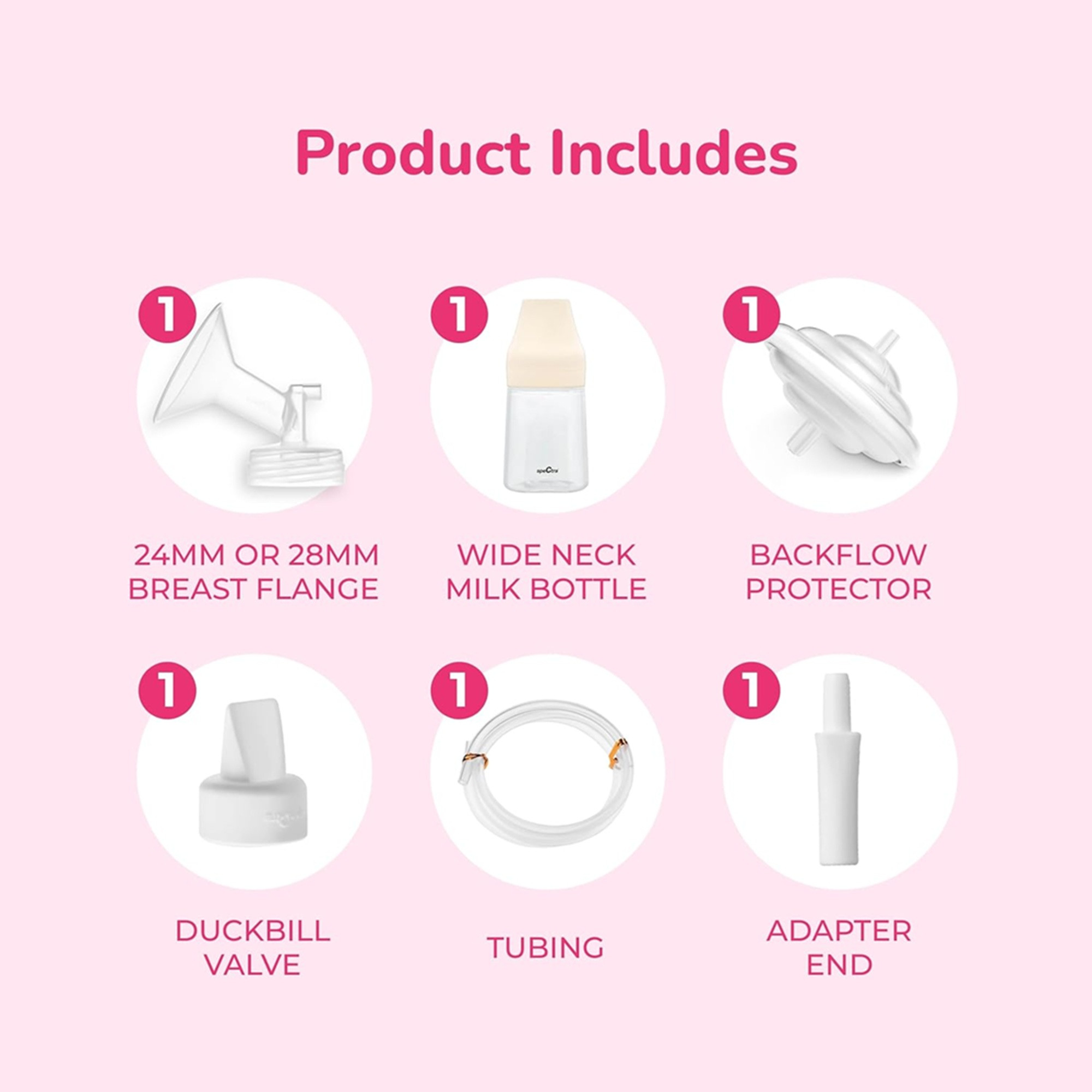 Spectra Premium Accessory Kit for Spectra 9Plus Breast Pump