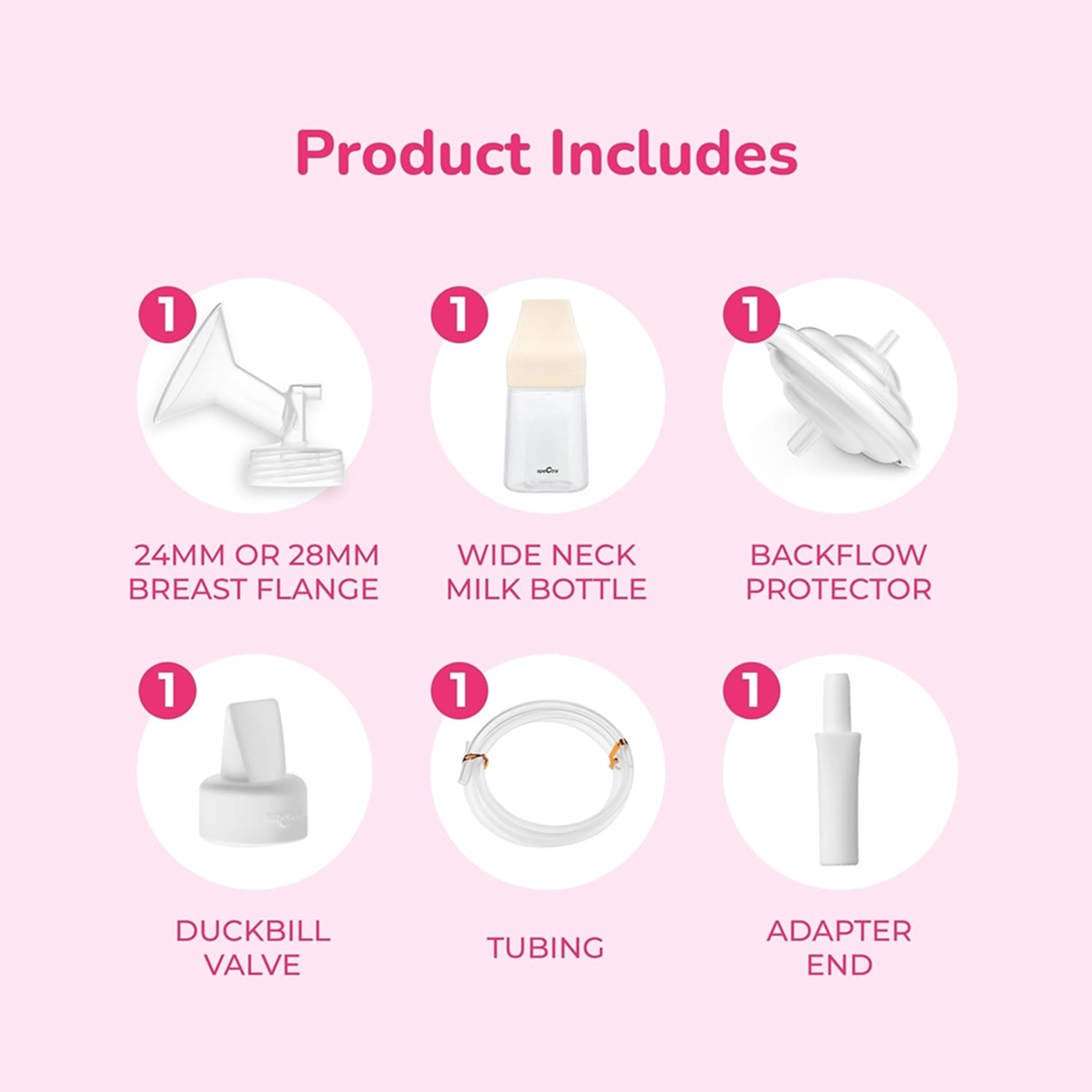 Spectra Premium Accessory Kit for Spectra 9Plus Breast Pump